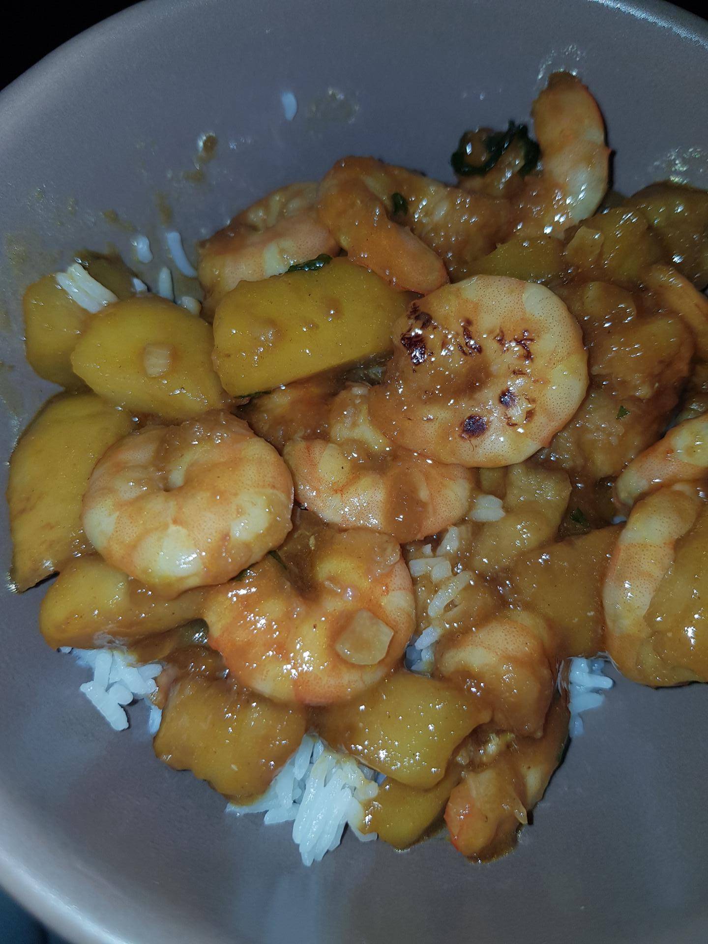 Crevettes sautées à la mangue - Recette Cookeo | Moulinex