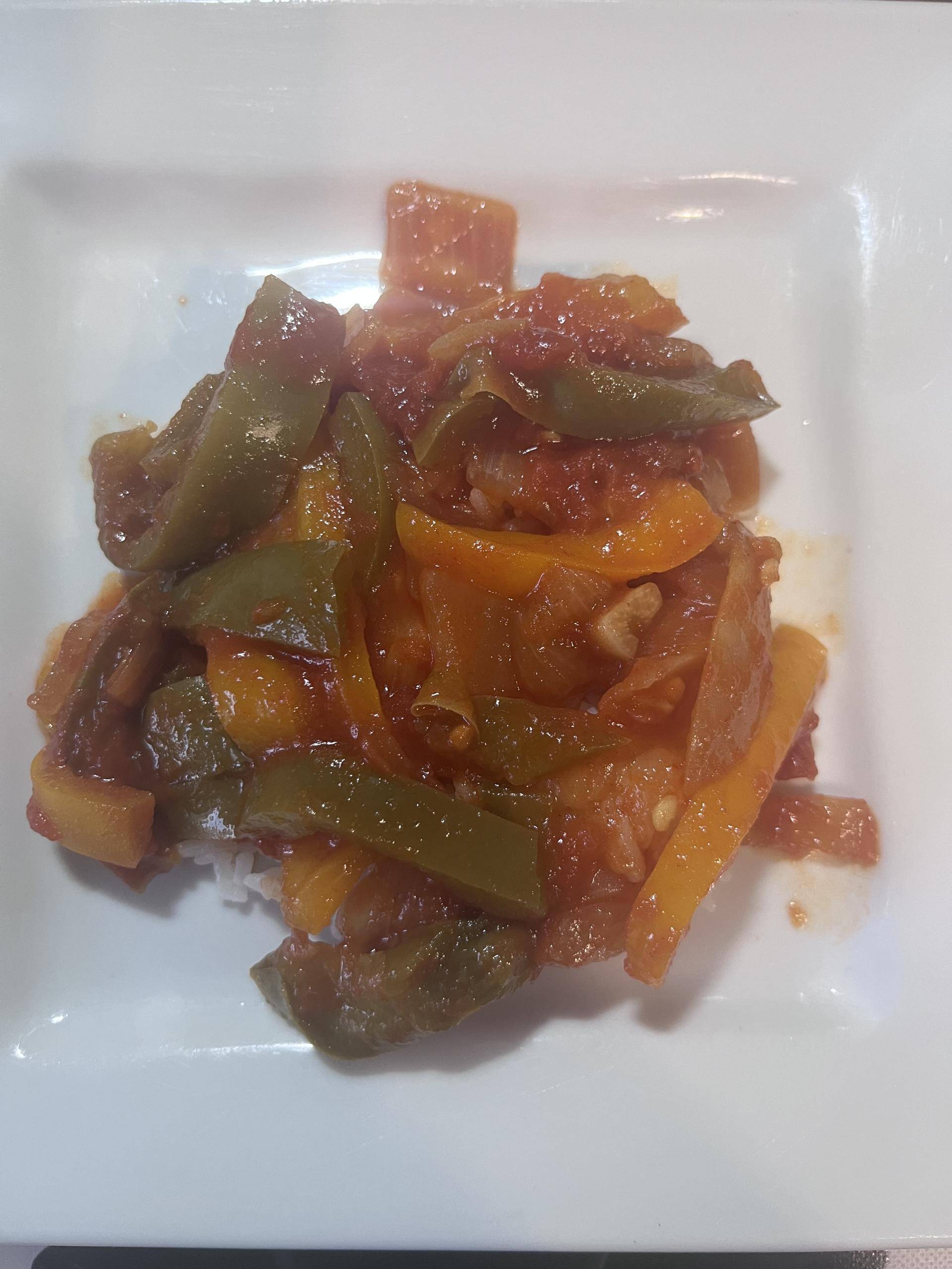 Poivrons façon basquaise - Recette Cookeo V3 | Moulinex