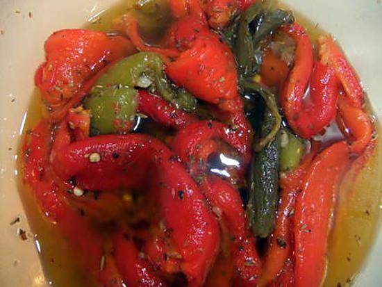 Poivrons confits huile d'olive & Herbes du jardin - Recette Companion | Moulinex