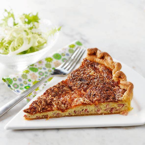 Quiche lorraine - Recette Cook'in One | Moulinex