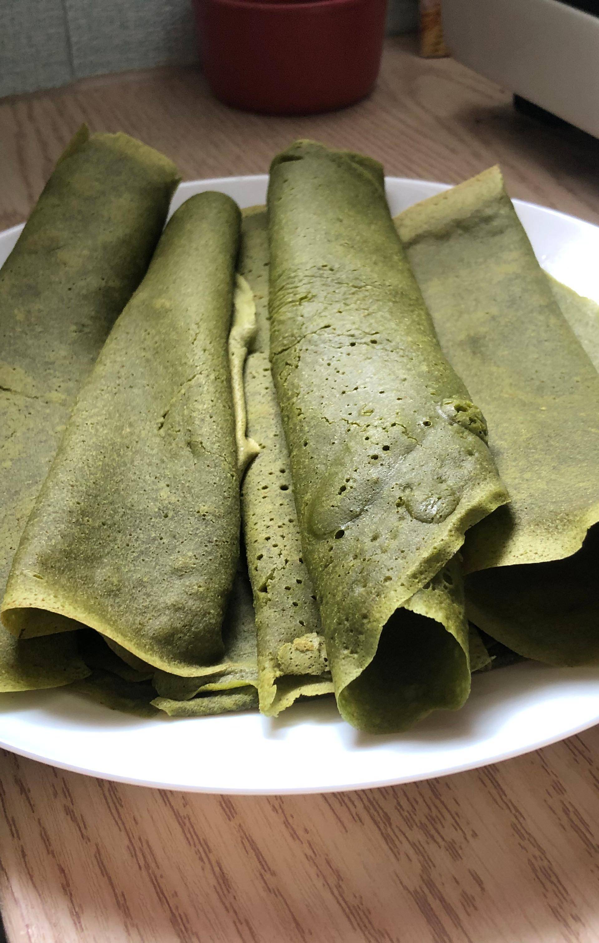 Crêpe sans gluten et sans lactose au matcha - Recette Blendforce, Mini Blender | Moulinex