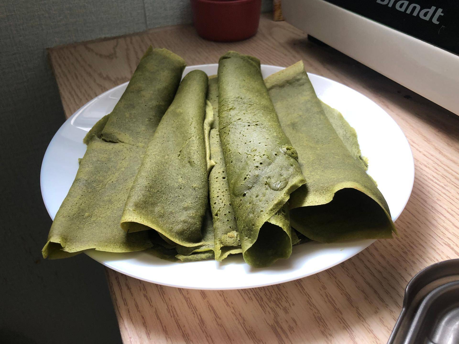 Crêpe sans gluten et sans lactose au matcha - Recette Blendforce, Mini Blender | Moulinex