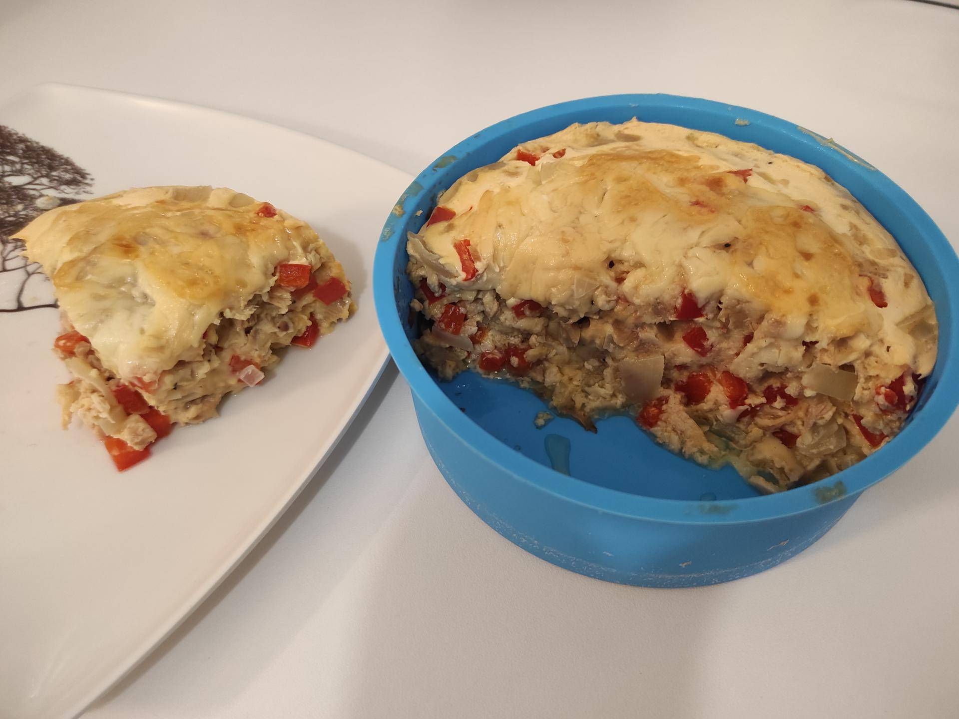 Tarte au thon sans pâte - Recette Cookeo V3 Mini | Moulinex