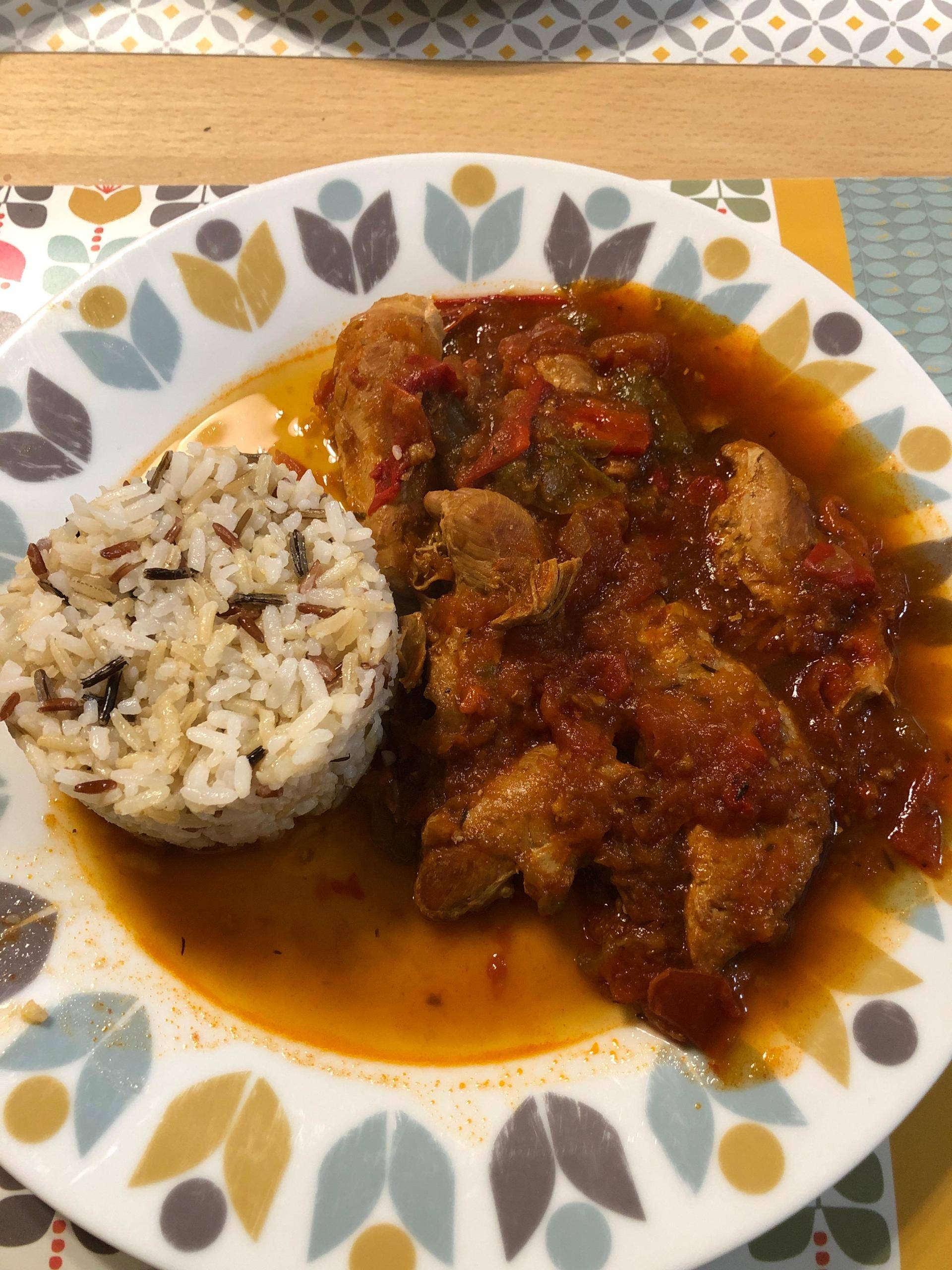 Poulet basquaise avec filets ou aiguillettes - Recette Cookeo | Moulinex