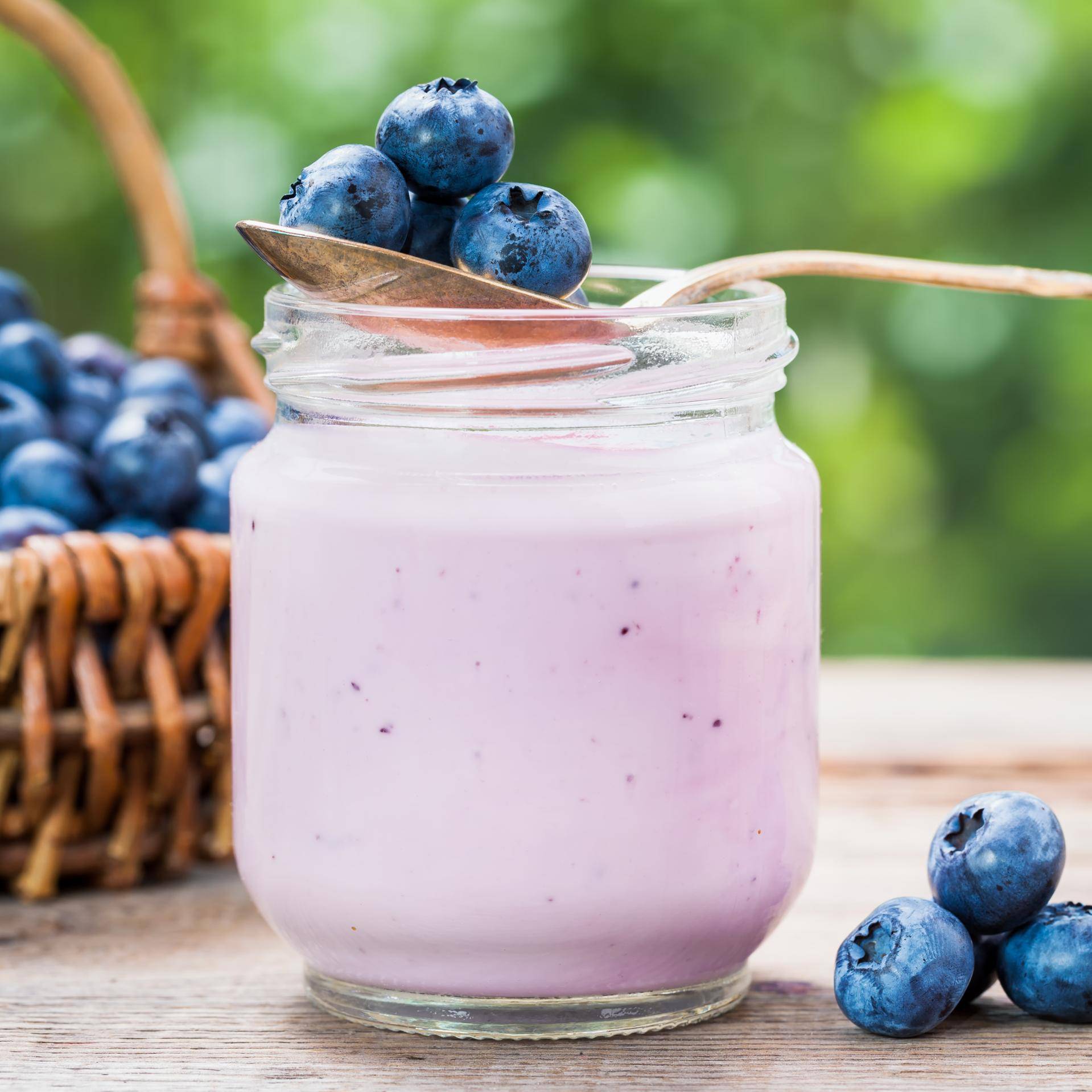 Yaourt au lait de brebis et confiture de myrtilles - Recette undefined | Moulinex