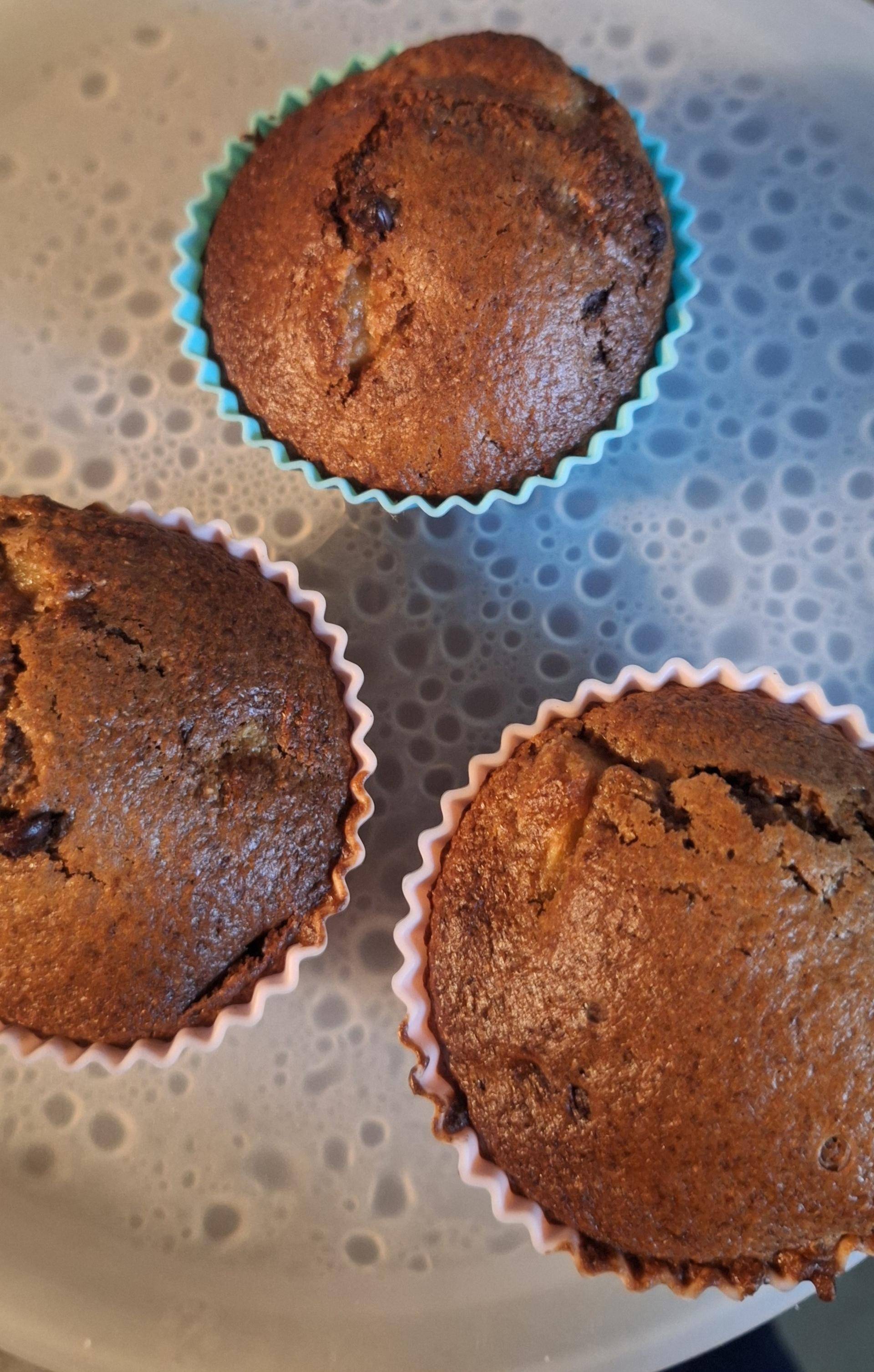 Muffin ananas chocolat igbad - Recette Dual EasyFry&Grill | Moulinex