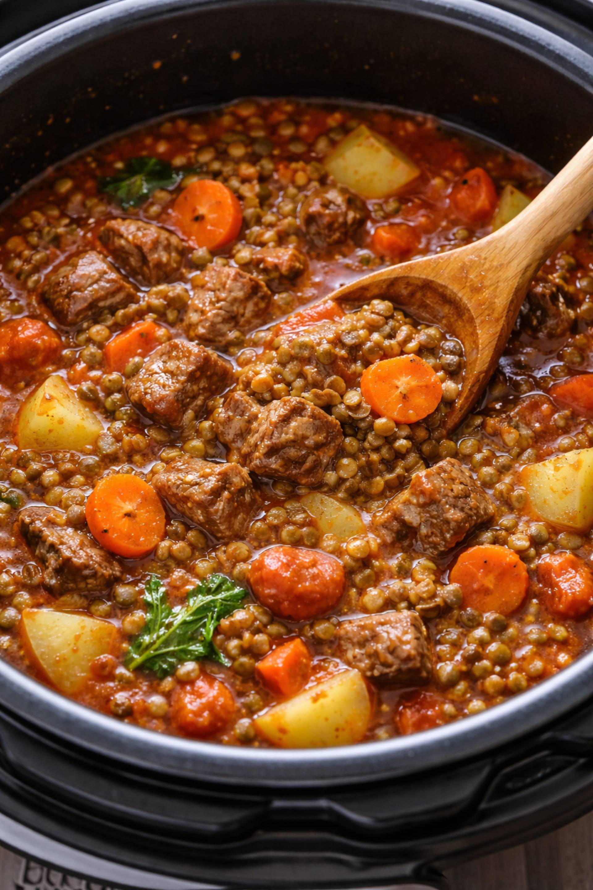 Lentille la3des à l’algérienne - Recette Cookeo 9in1 | Moulinex