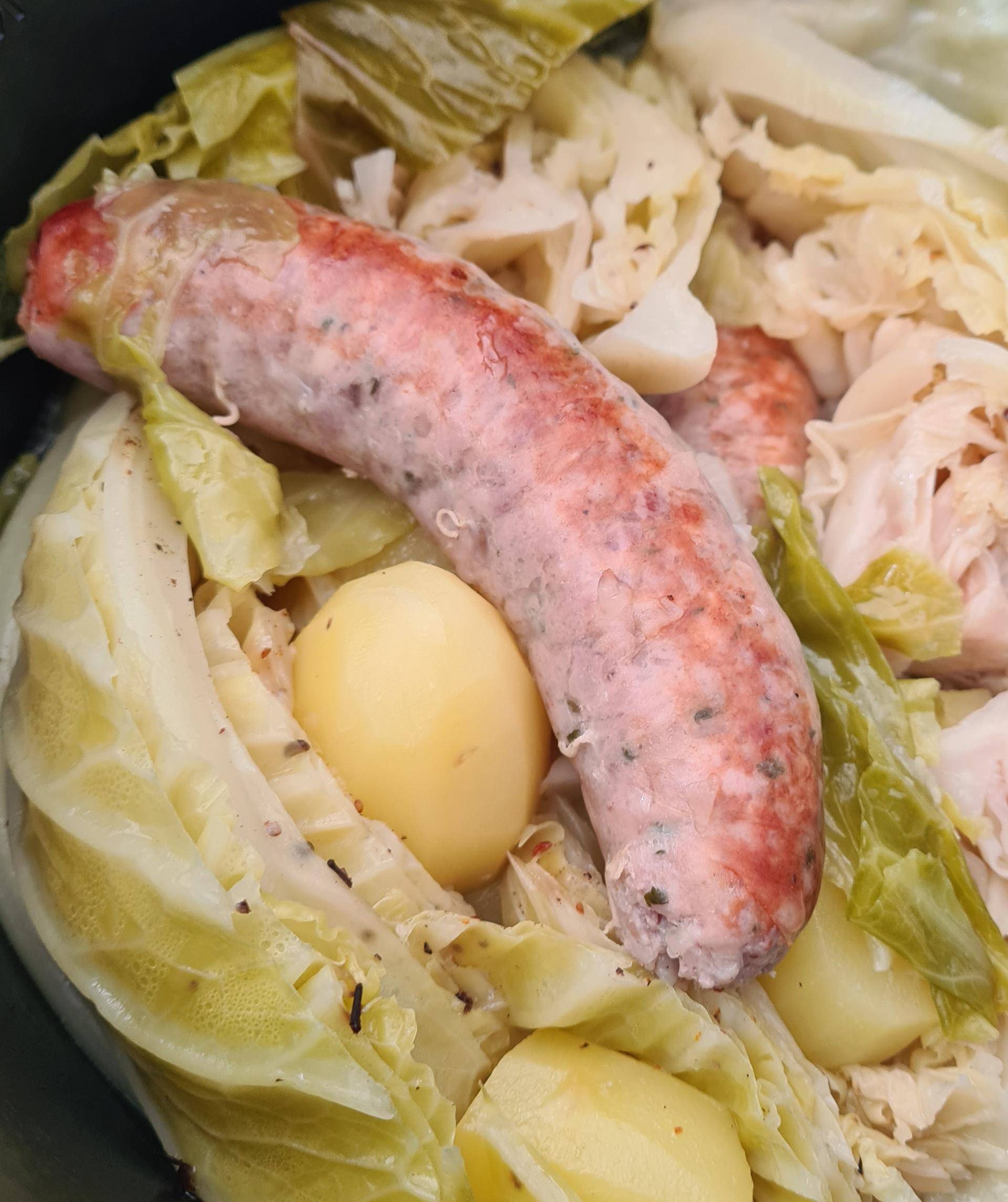 Saucisses au chou - Recette Cookeo | Moulinex