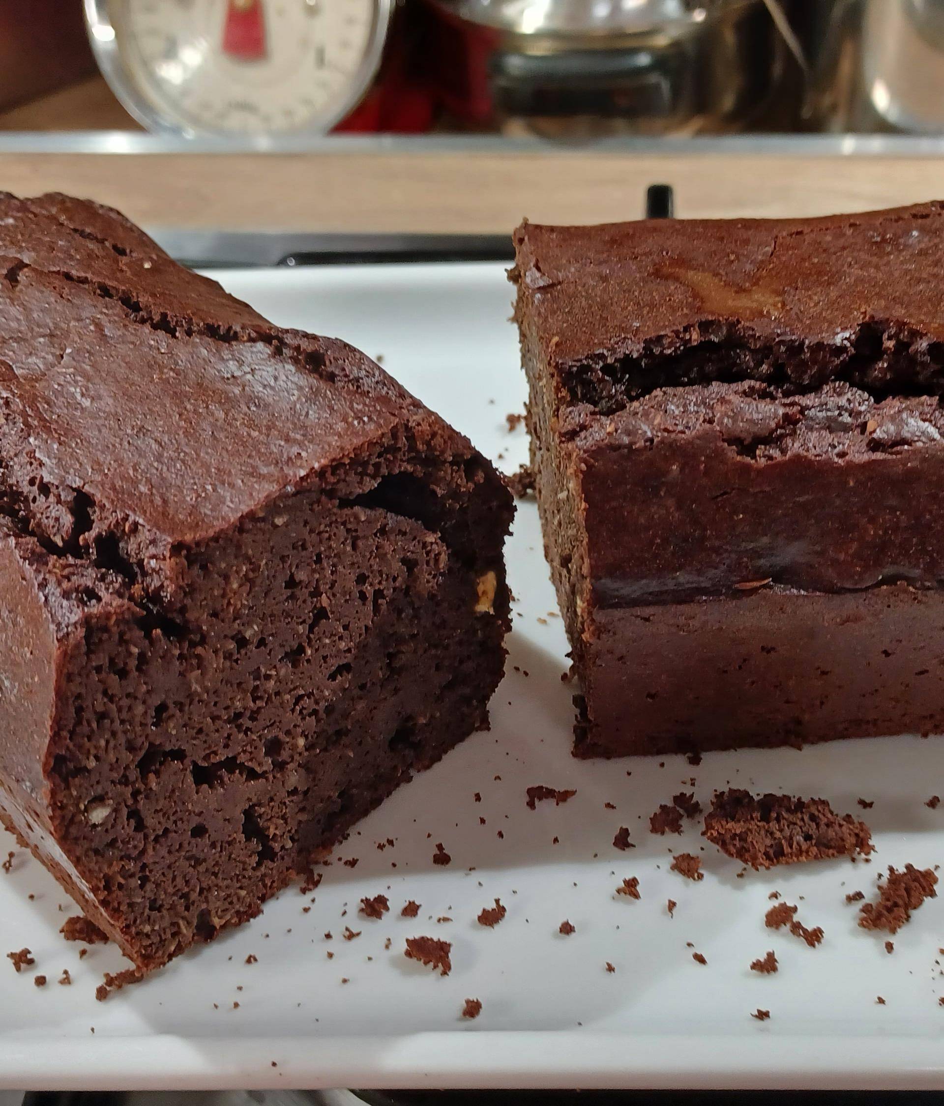 Gâteau au chocolat sans gluten, sucres et beurre ajoutés - Recette Companion XL | Moulinex