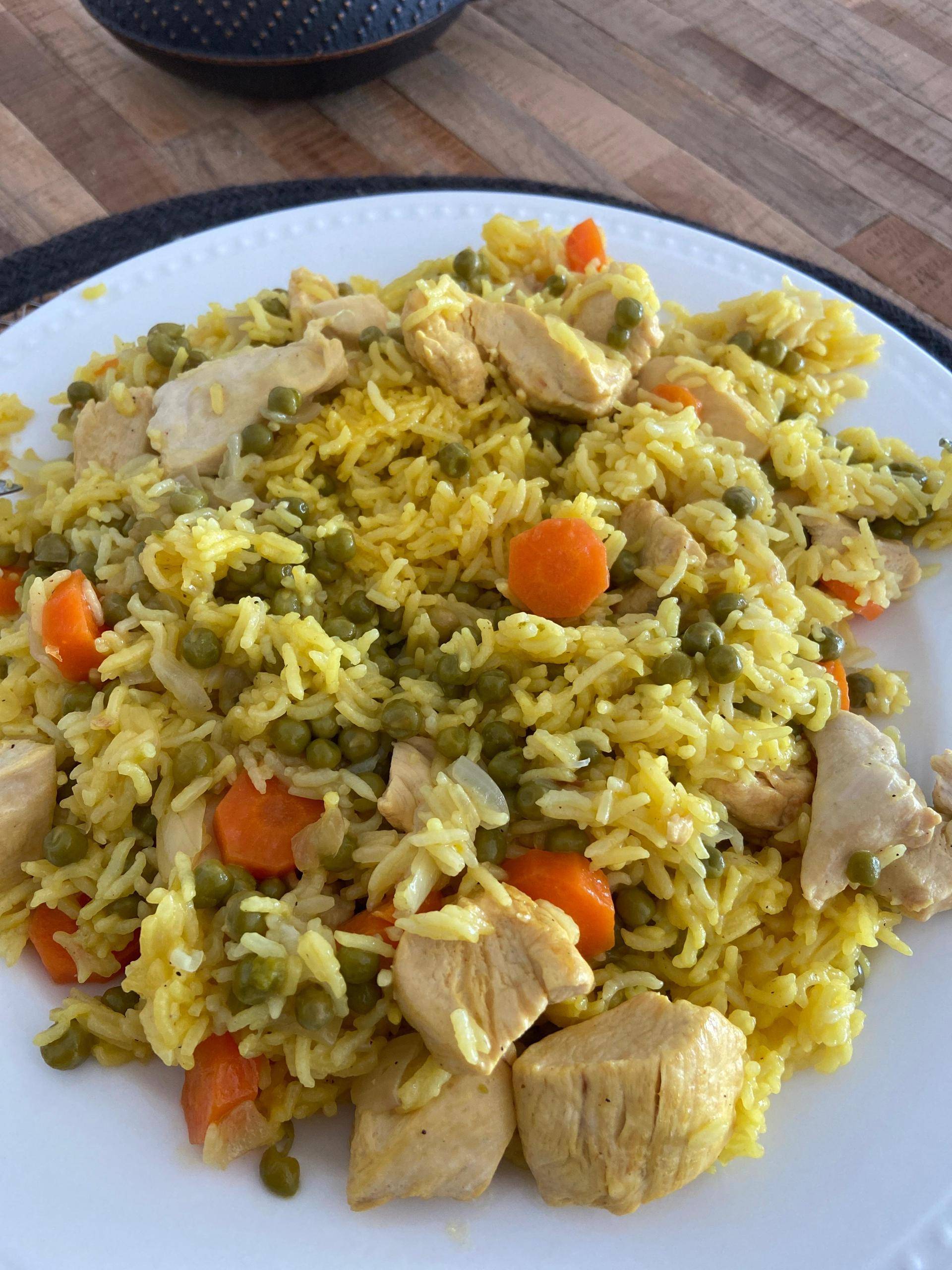 Poulet au riz et légumes - Recette Cookeo V3 | Moulinex