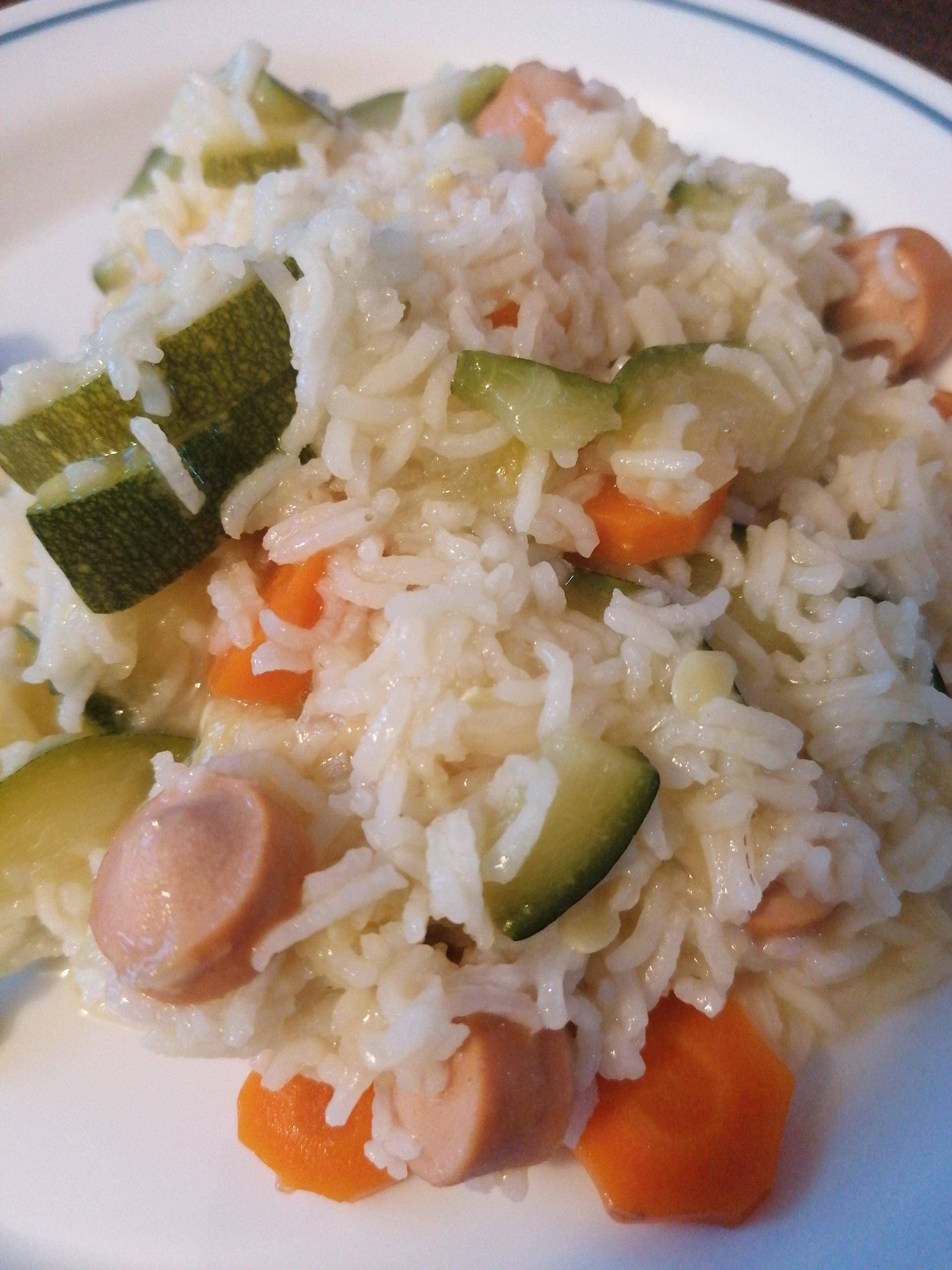 Riz Knaki au courgette et carotte - Recette Cookeo | Moulinex