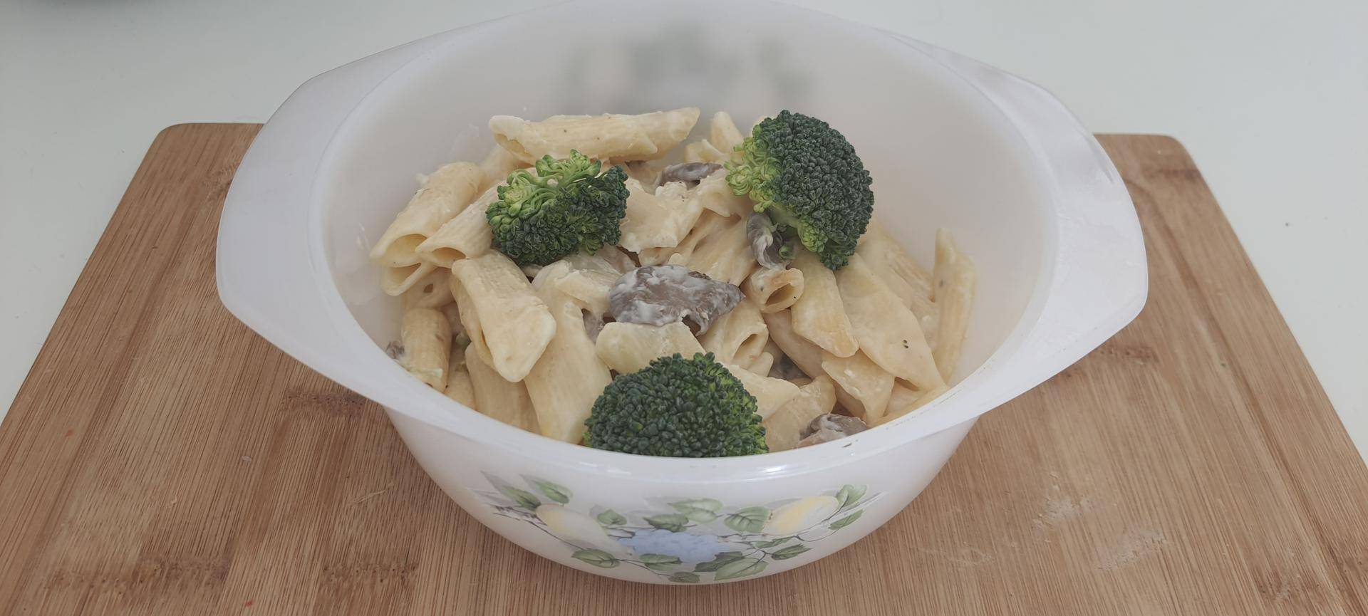 Penne au brocoli et aux champignons - Recette Companion Connect XL | Moulinex
