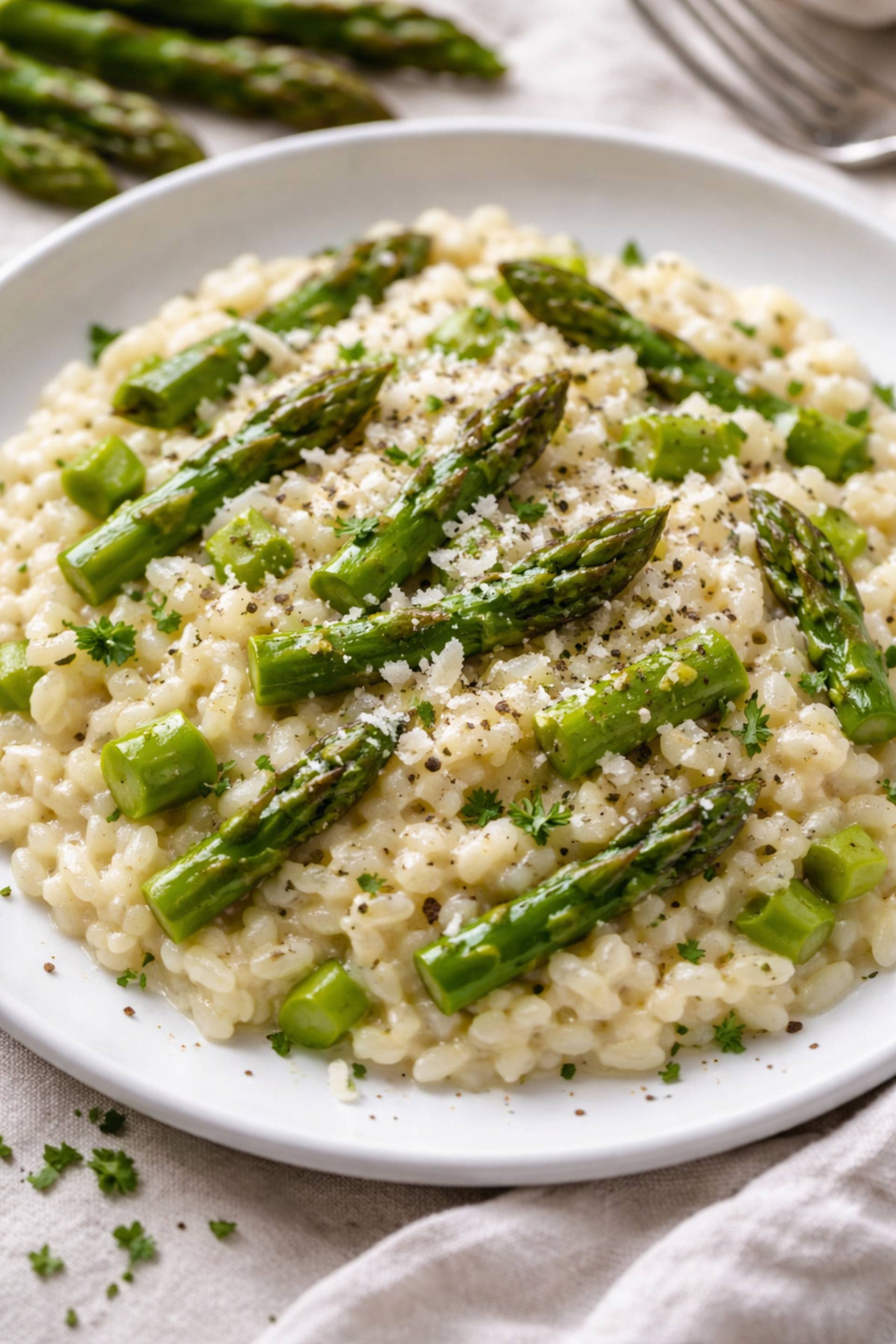 Risotto aux asperges de Cyndie - Recette Cookeo Infinity Autostir | Moulinex
