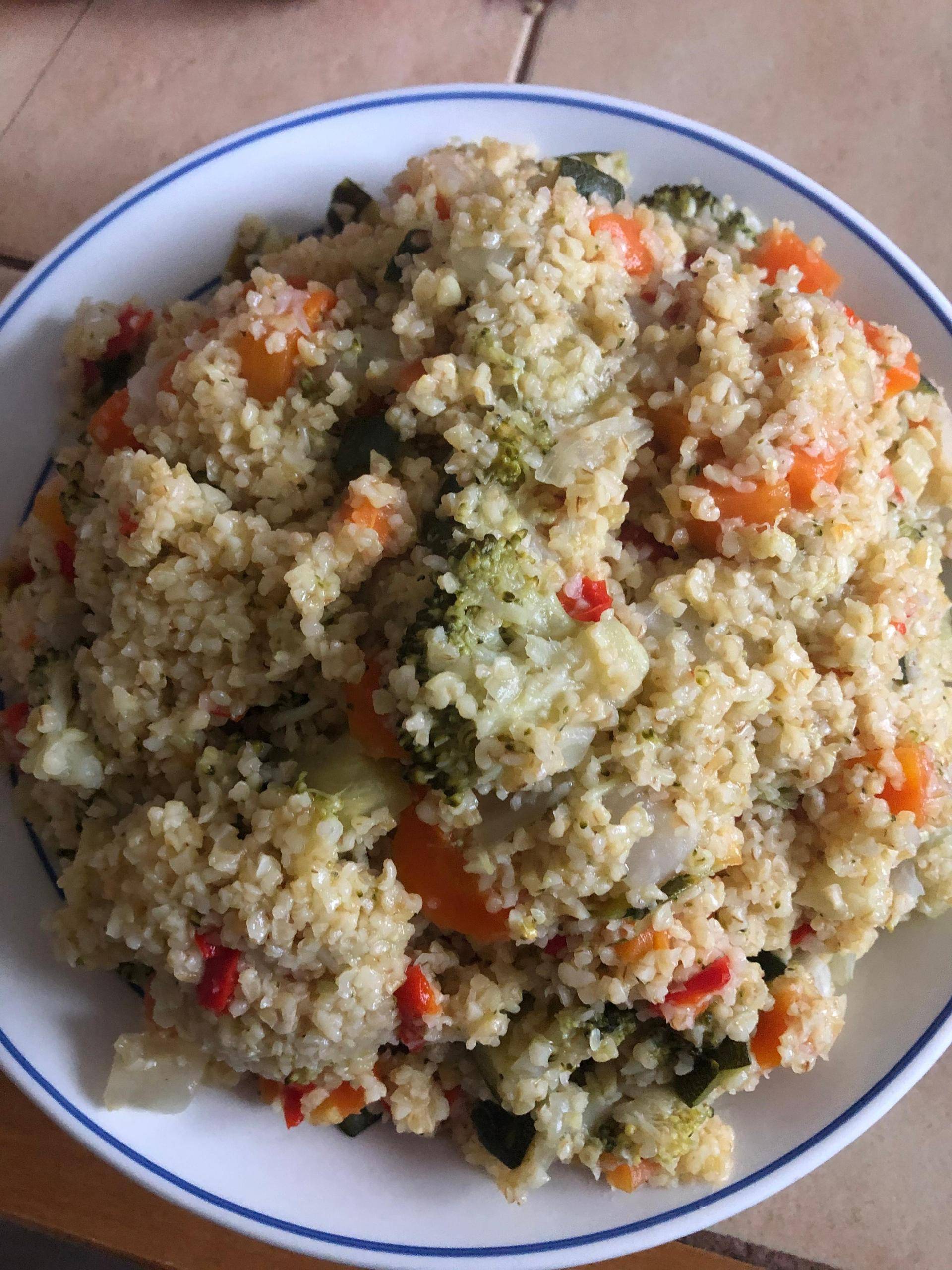 BOULGOUR AUX LÉGUMES - Recette Cookeo V3 | Moulinex