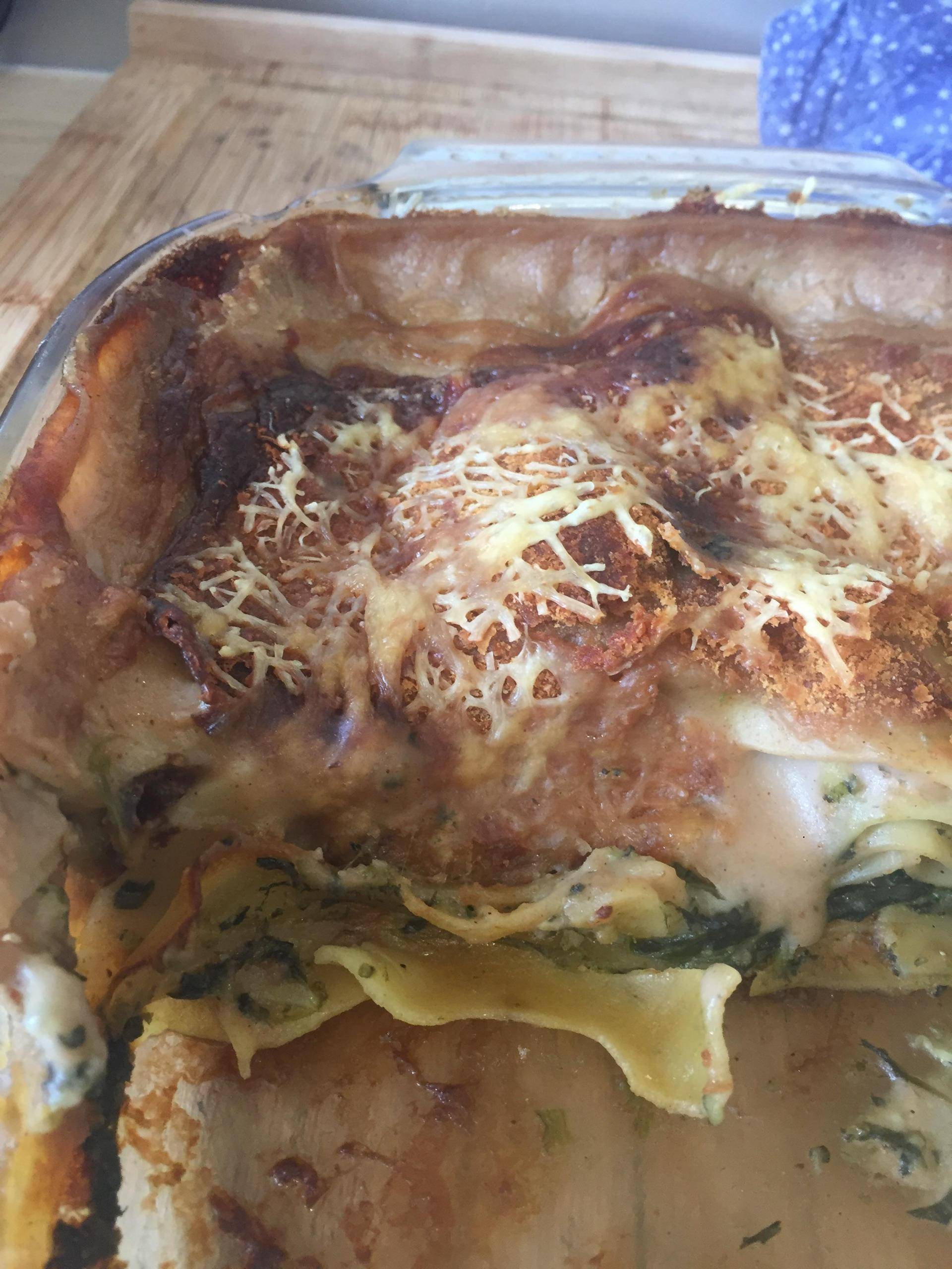 Lasagne épinards sans gluten - Recette Companion Connect XL | Moulinex