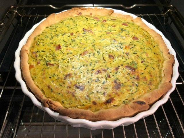 Tarte à la courgette et au curry - Recette Companion Connect XL | Moulinex