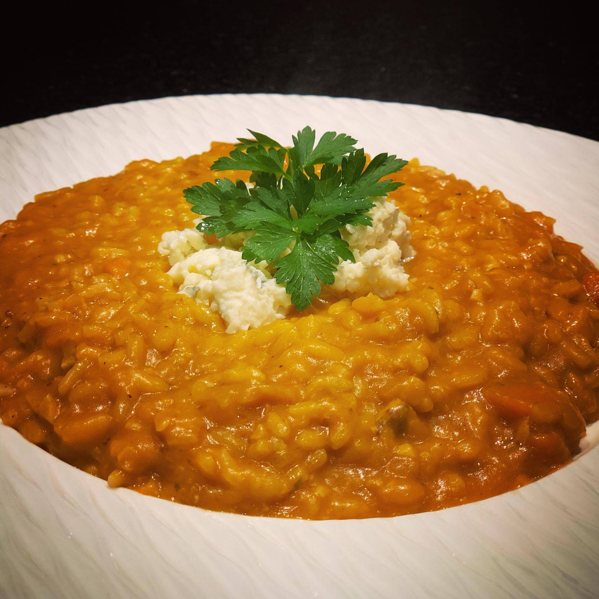 Risotto de potimarron et gorgonzola - Recette Companion Connect | Moulinex