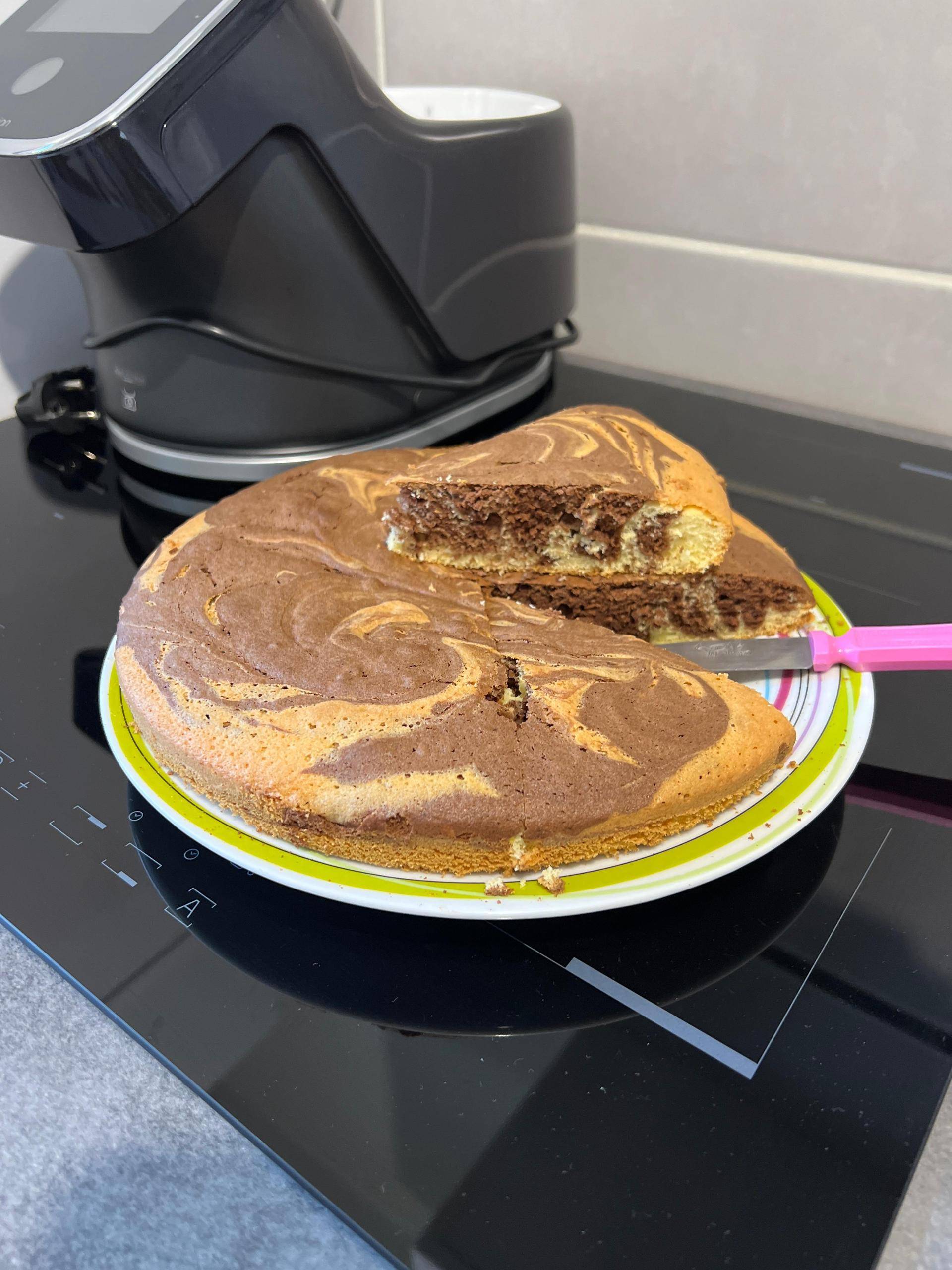 Gâteau marbré - Recette Companion Connect XL | Moulinex