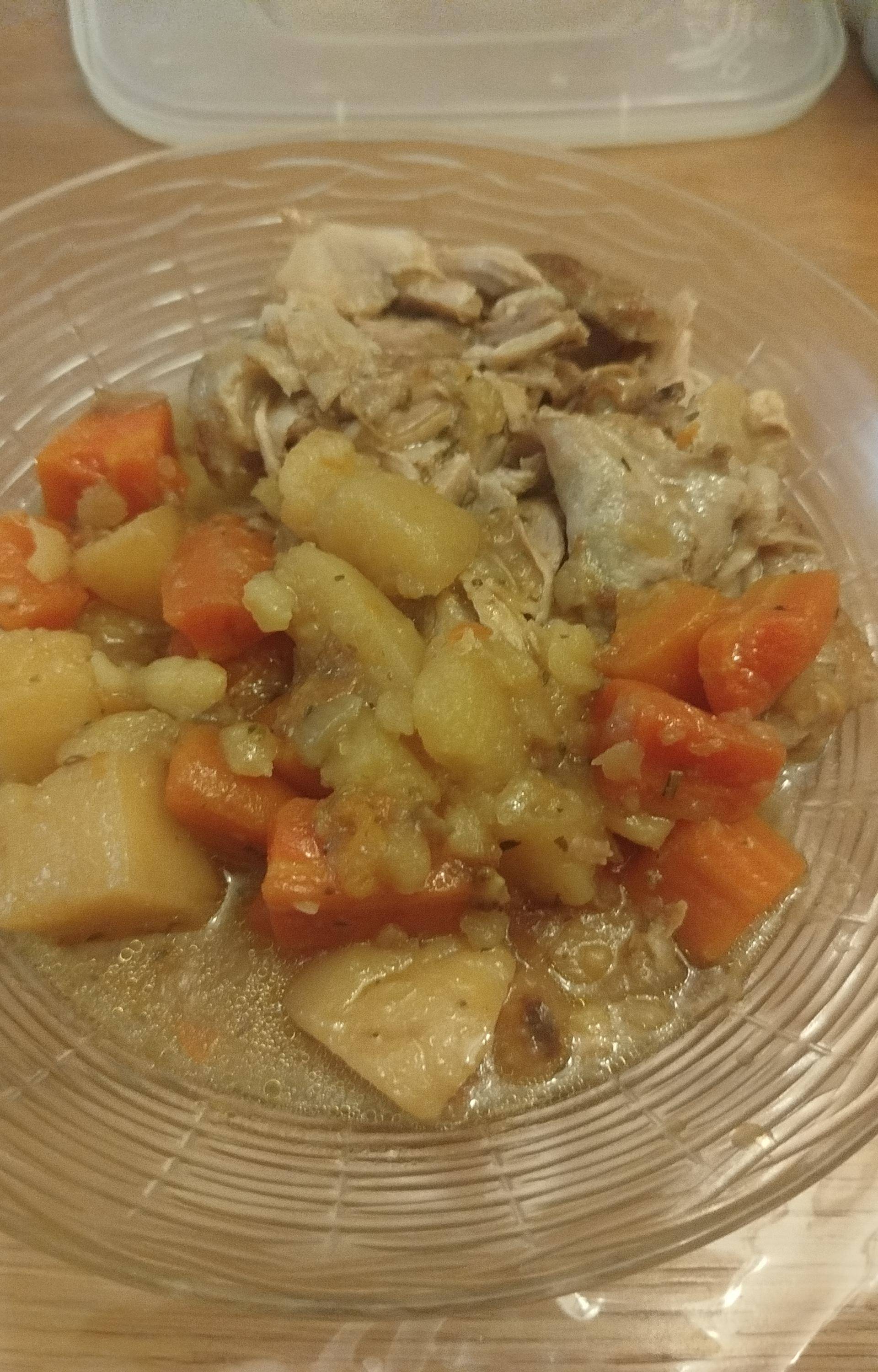 Cuisse de dinde , patates ,carottes - Recette Cookeo 9in1 | Moulinex