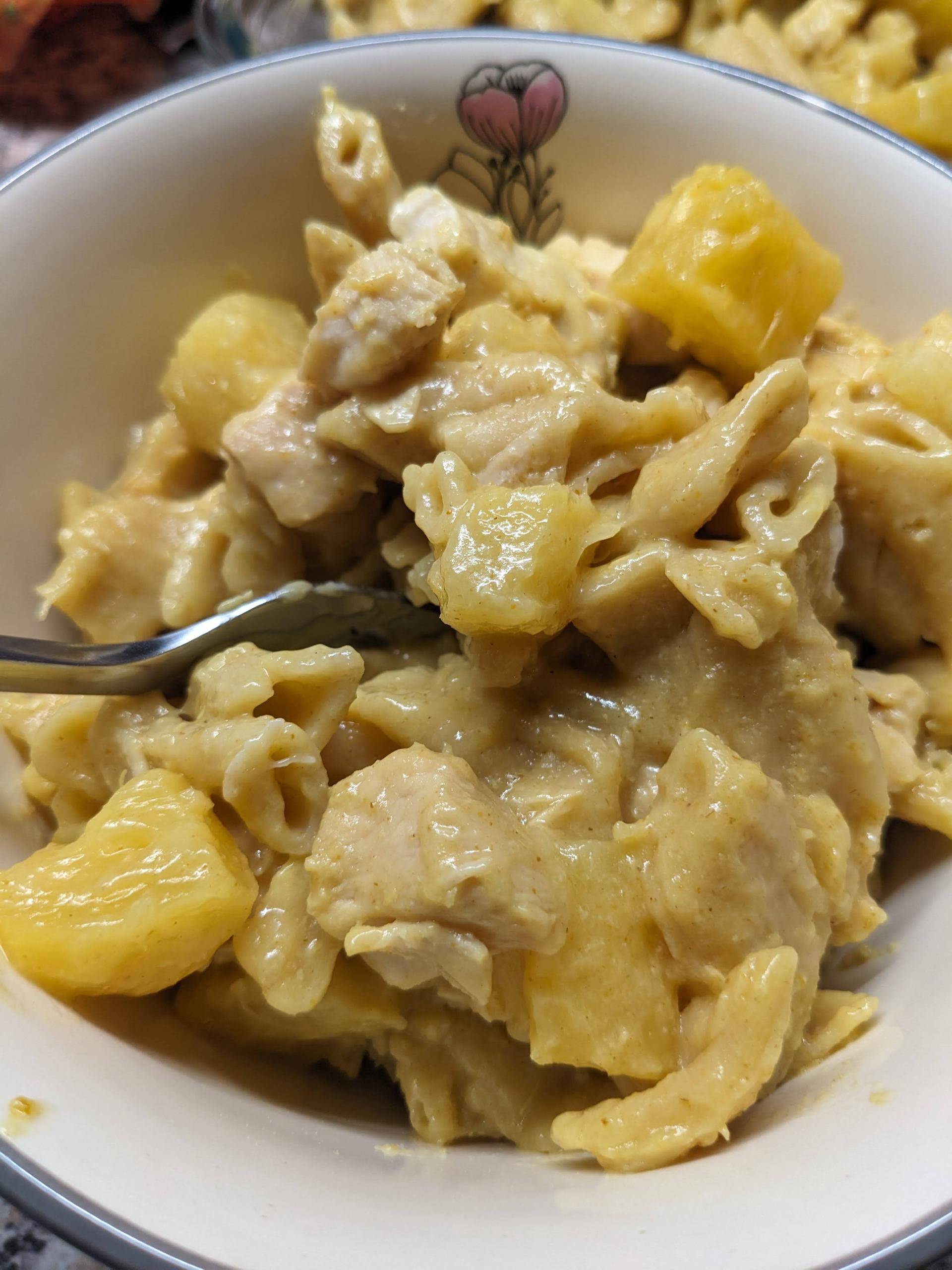 One pot pasta poulet curry ananas - Recette Companion Connect XL | Moulinex