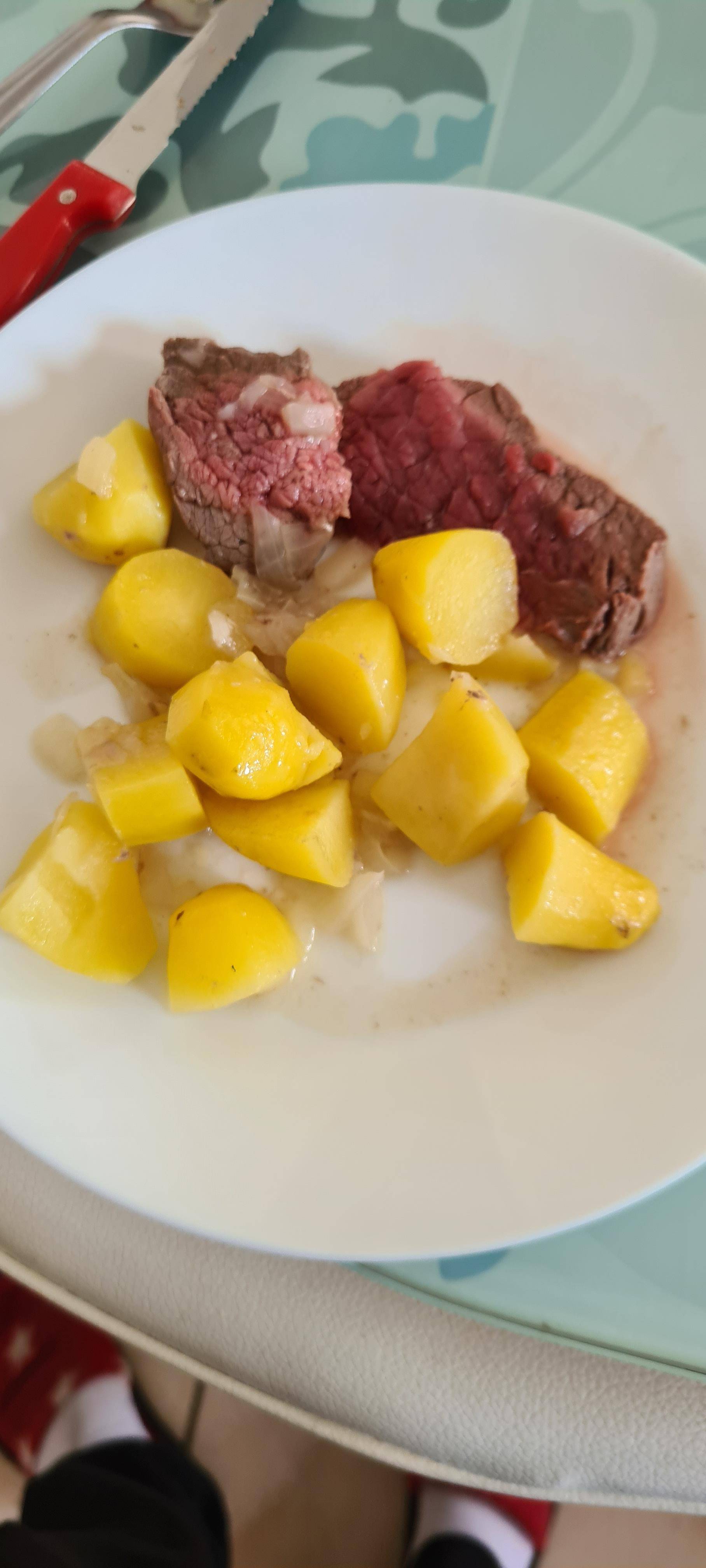 Roti de boeuf pommes de terre - Recette Cookeo V3 | Moulinex