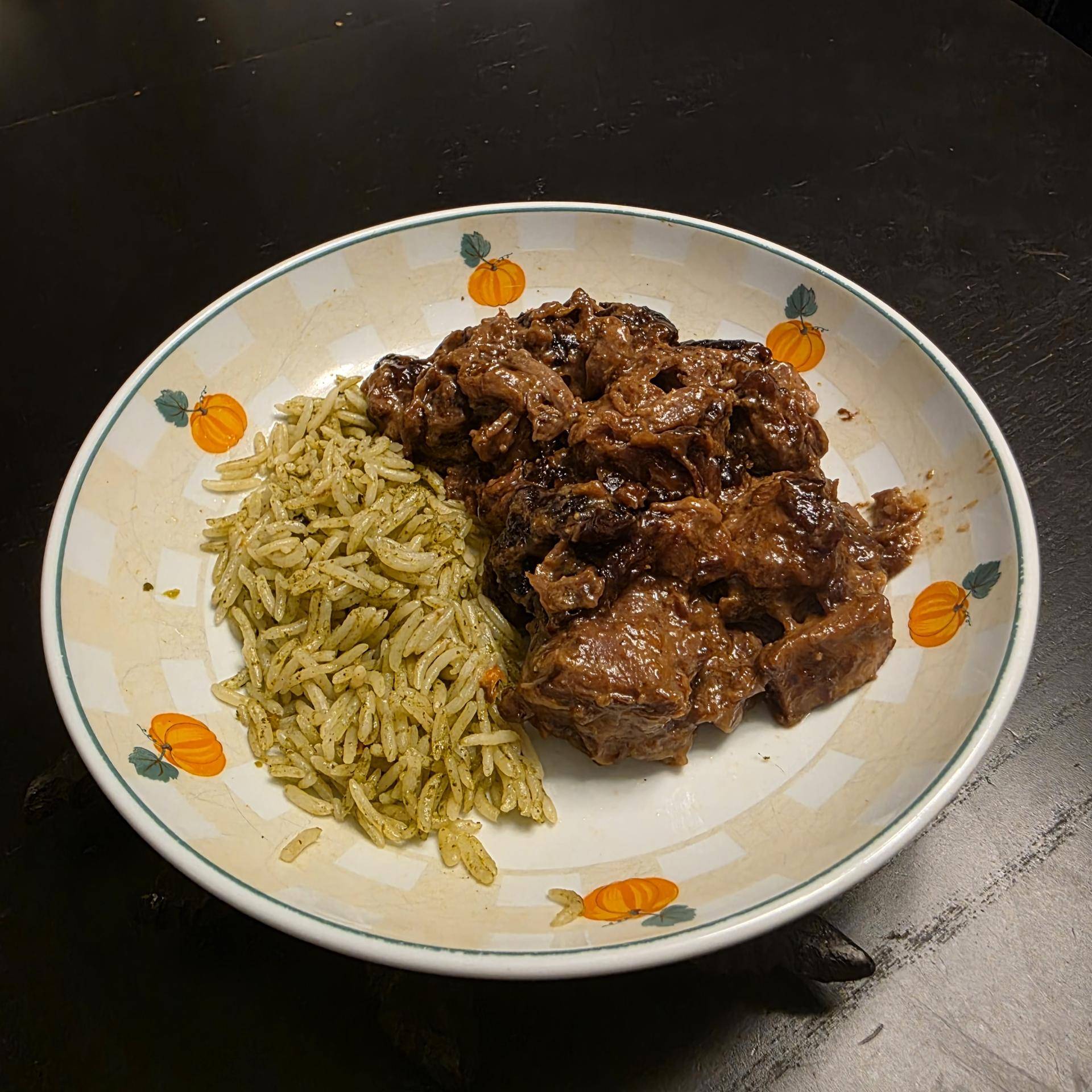 Effiloché de sauté de porc, lait de coco et pruneaux. - Recette Cookeo V3 | Moulinex