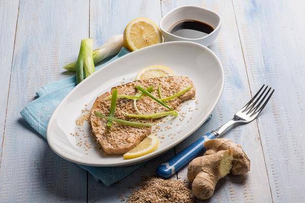 Espadon au sésame, fondue de fenouil - Recette Companion XL | Moulinex