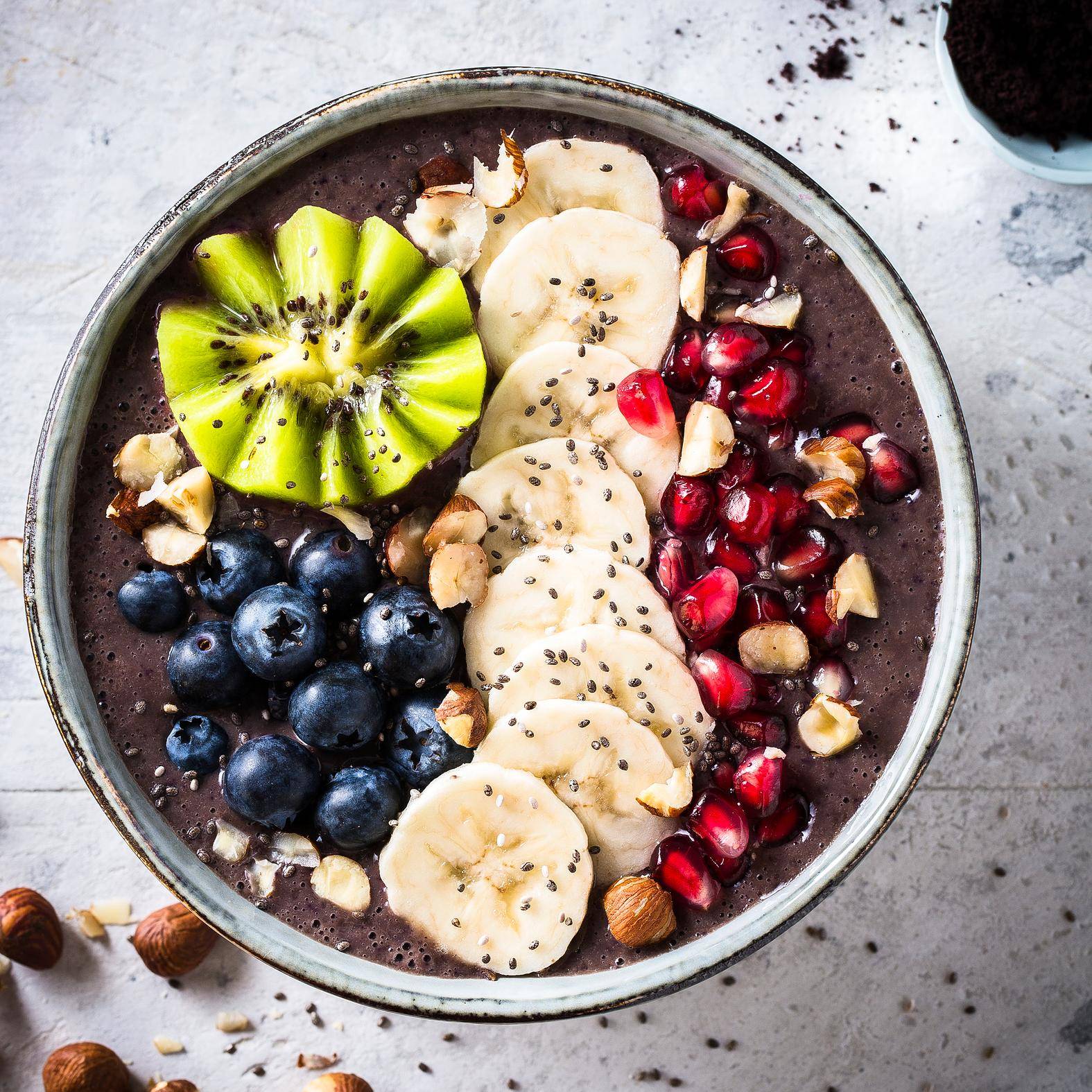 Smoothie bowl açaï énergie - Recette Blend up | Moulinex