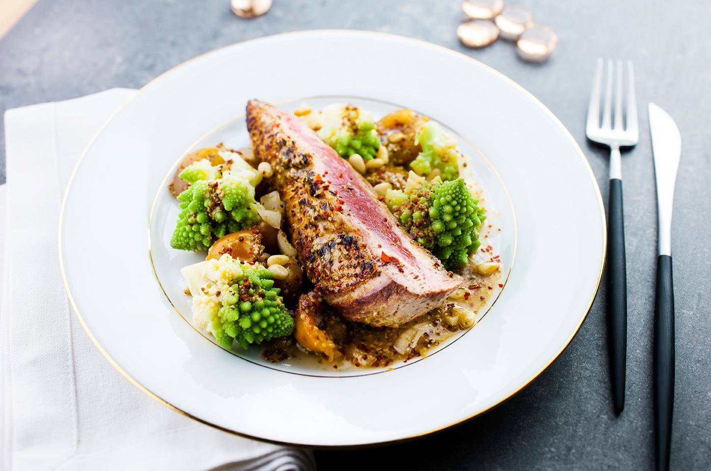 Magret de canard & mirabelles - Recette Cookeo | Moulinex