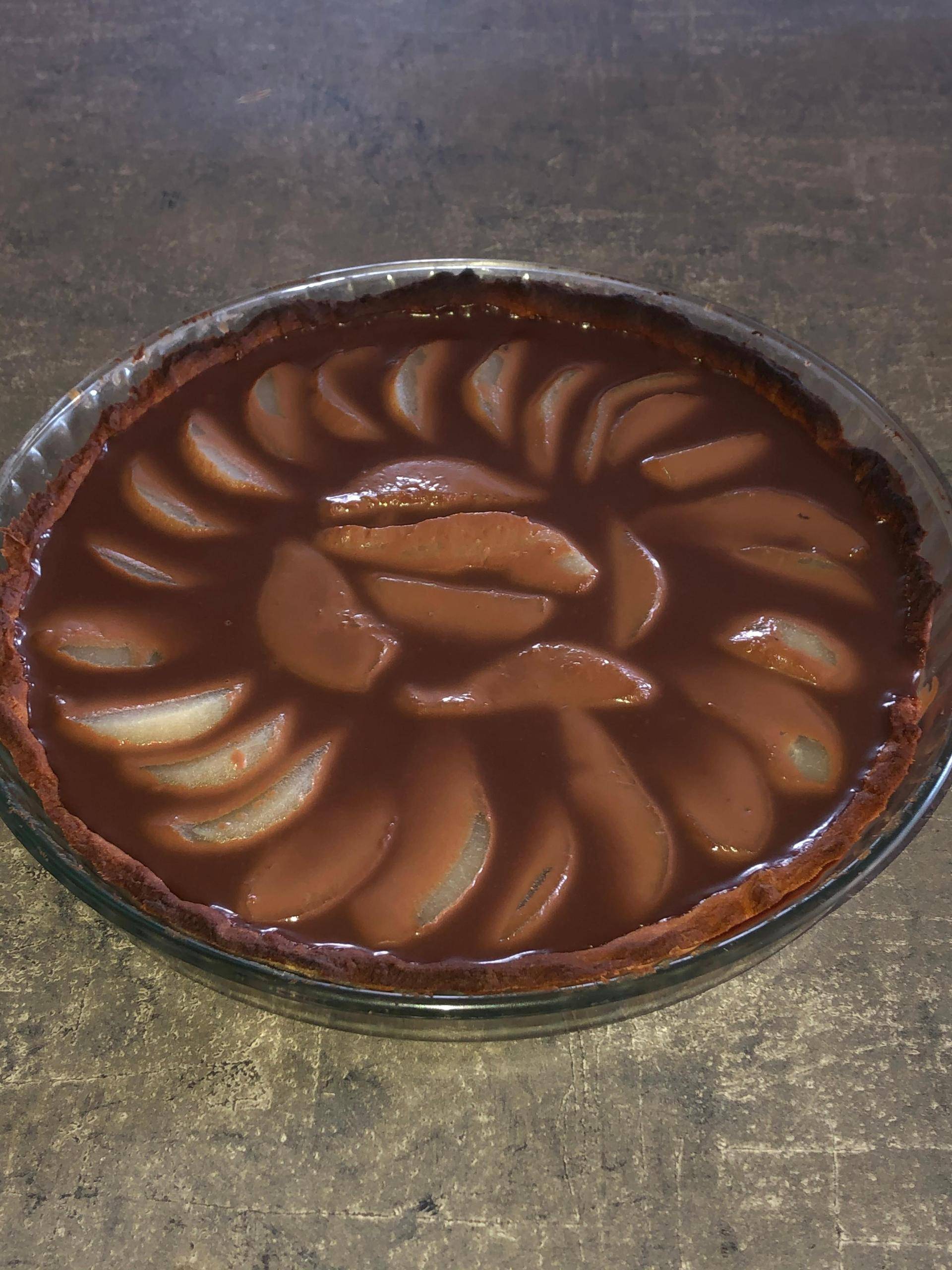Tarte Poire-Chocolat - Recette Companion | Moulinex
