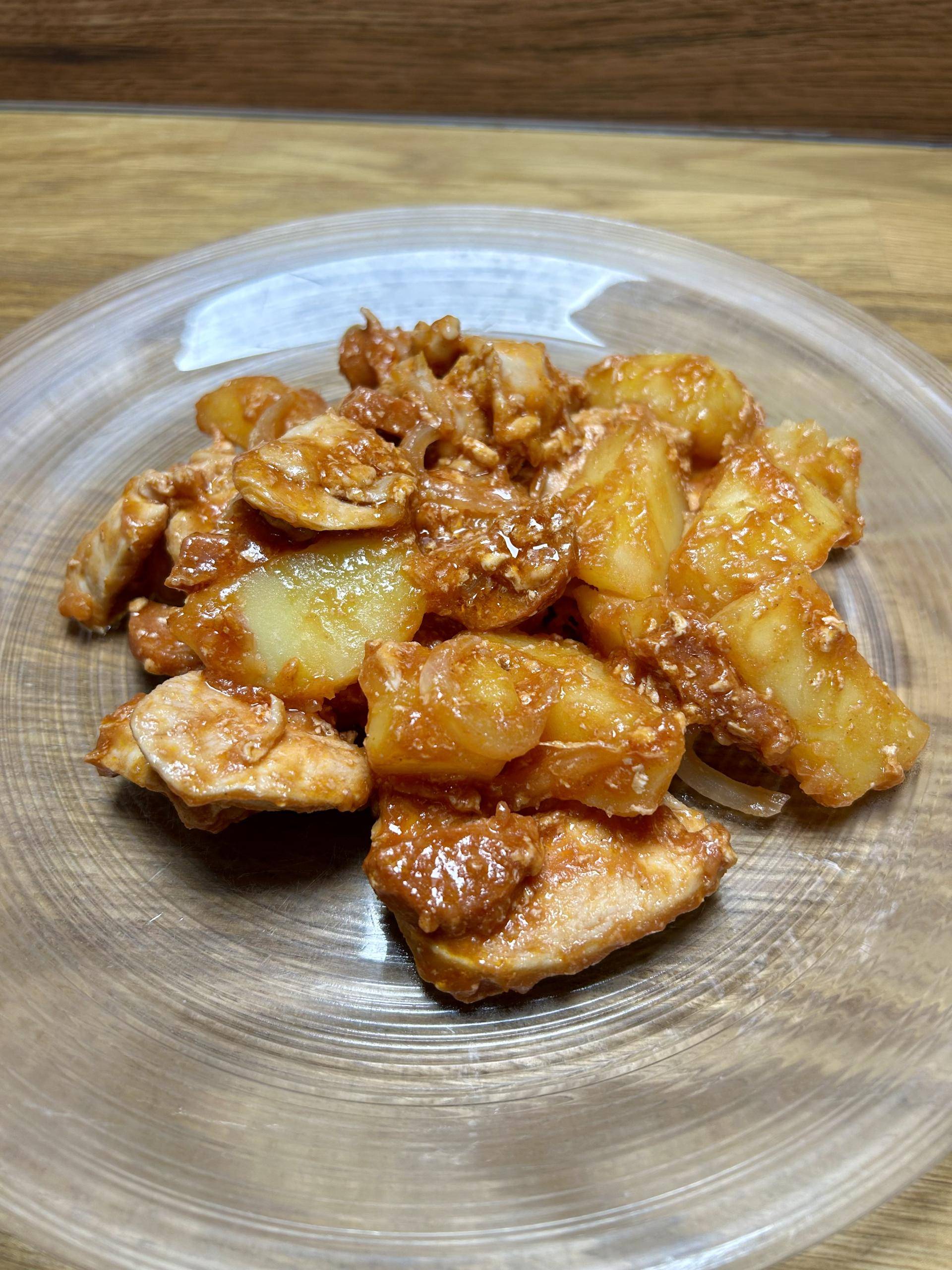 Émincés de poulet, chorizo, patates - Recette Cookeo | Moulinex
