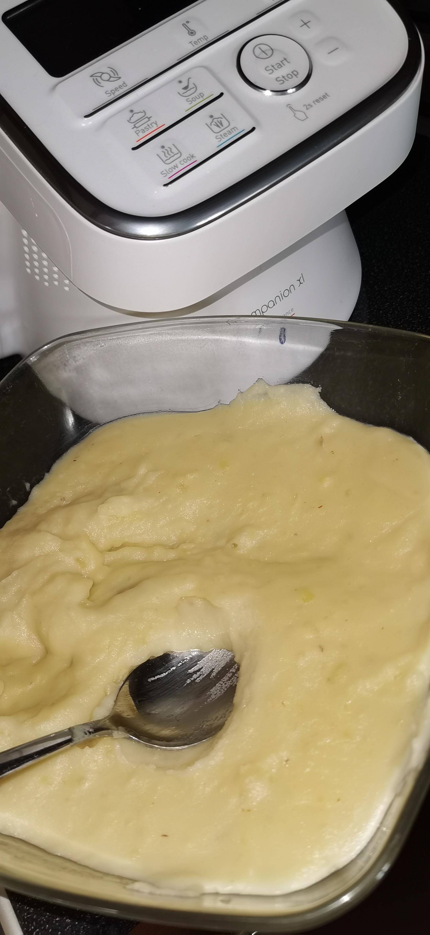 Purée pomme de terre avec petit morceaux - Recette Companion Connect XL | Moulinex