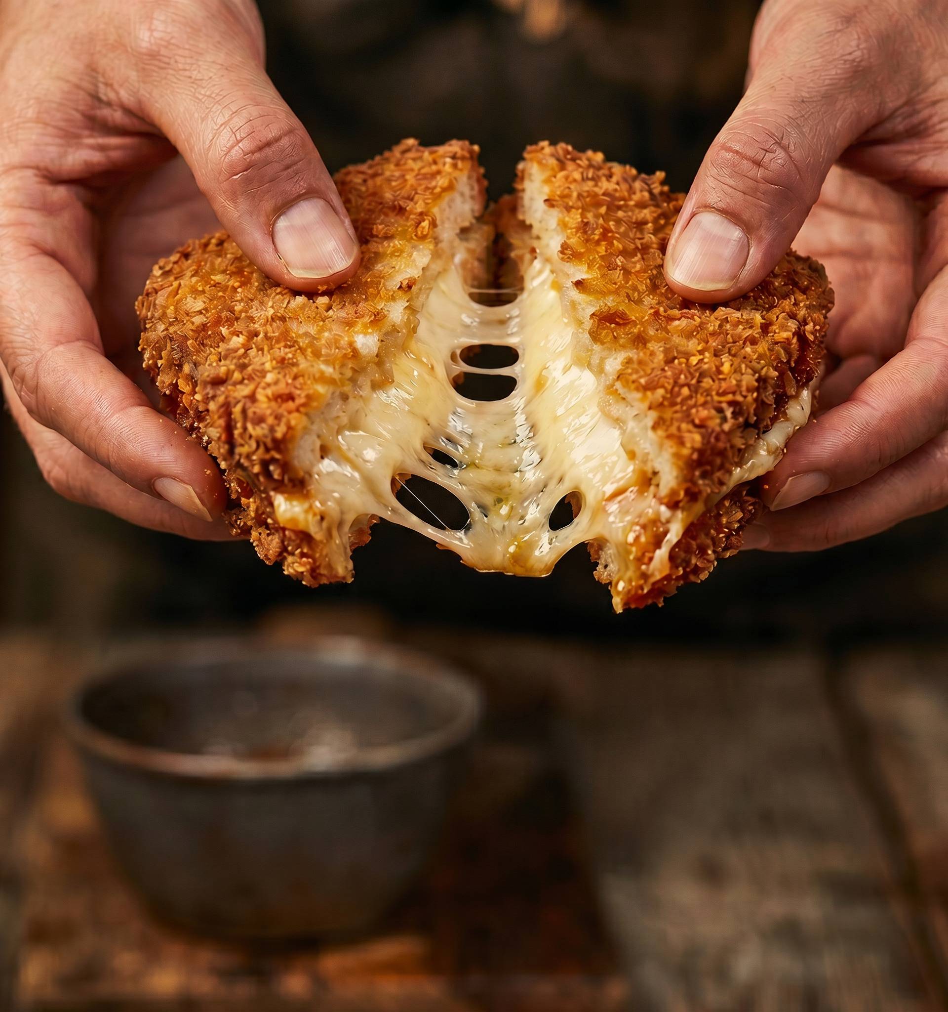 Mozzarella in carrozza - Recette Easy Fry Max | Moulinex