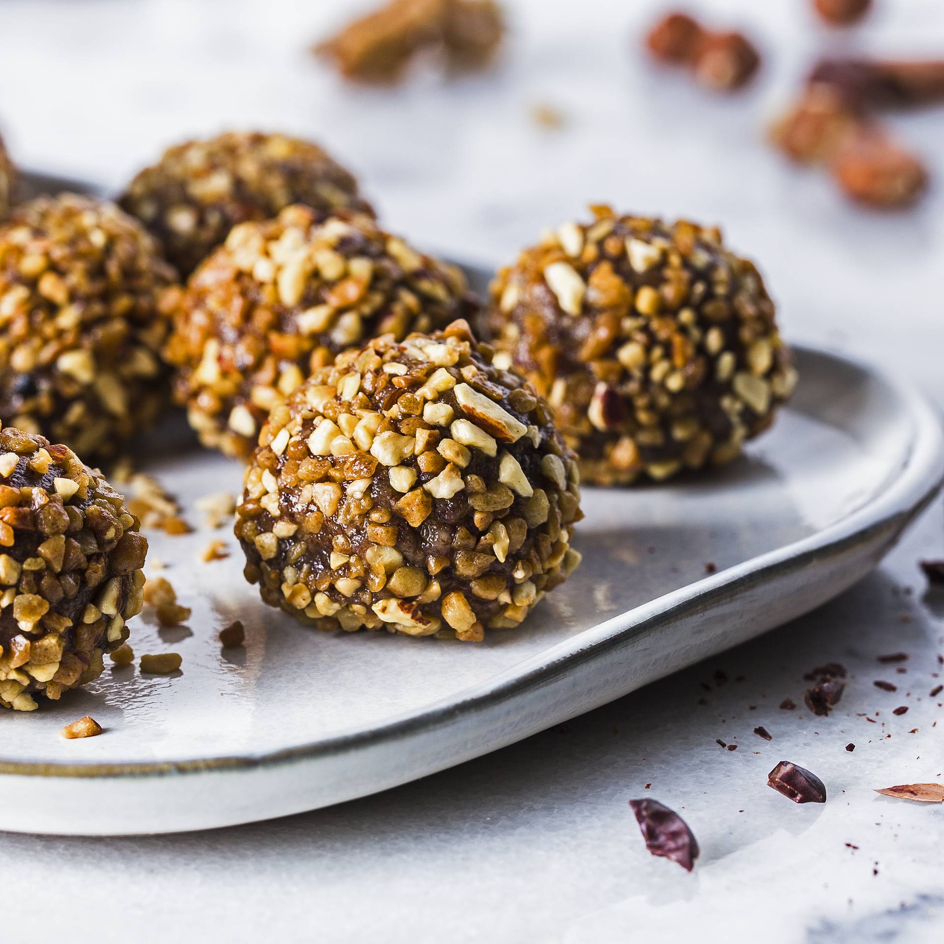 Truffes au chocolat & fruits secs - Recette Ultrablend Boost | Moulinex