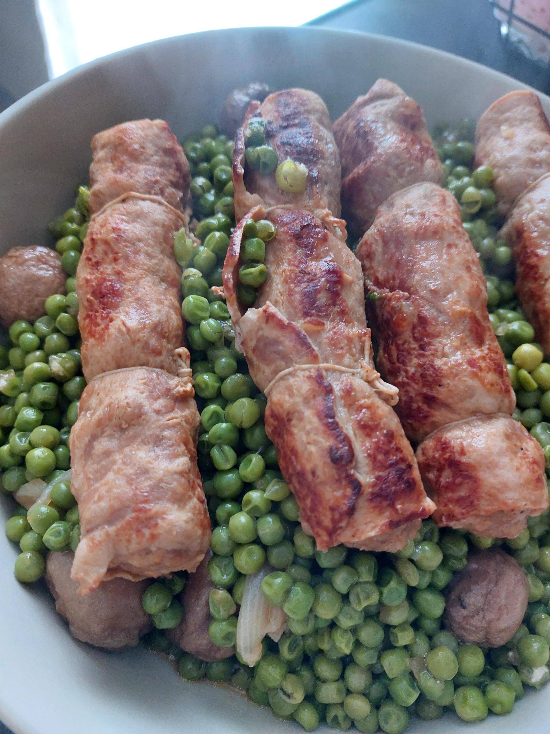 Paupiettes de veau et petit pois - Recette Cookeo | Moulinex