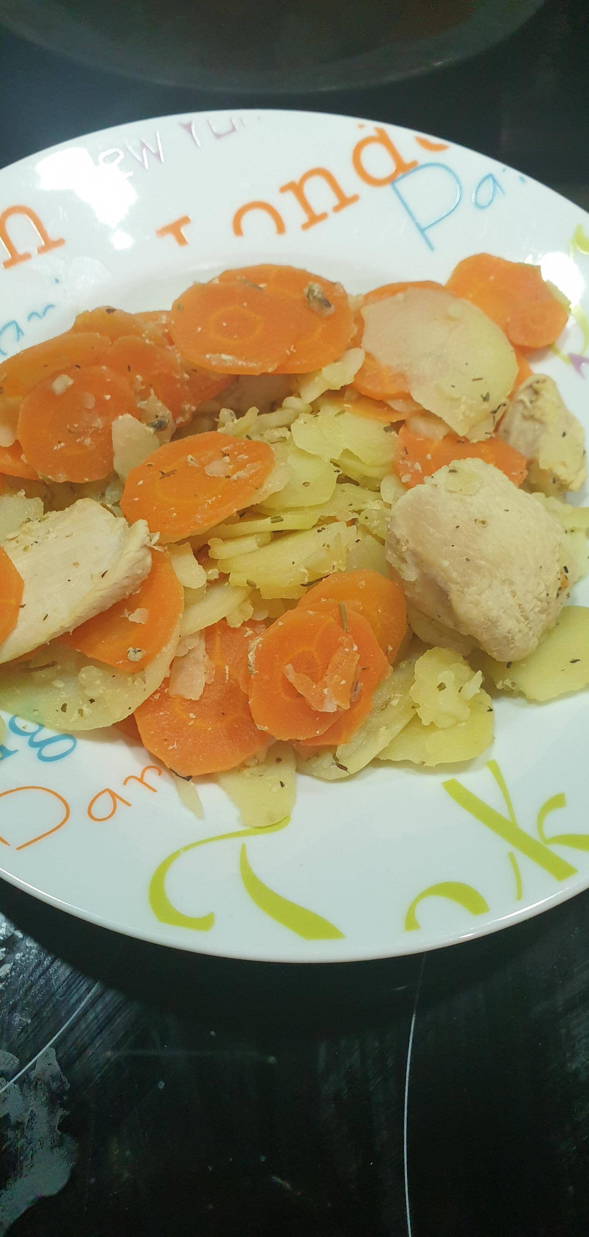 Pomme de terre au bouillon de légume - Recette Cookeo | Moulinex