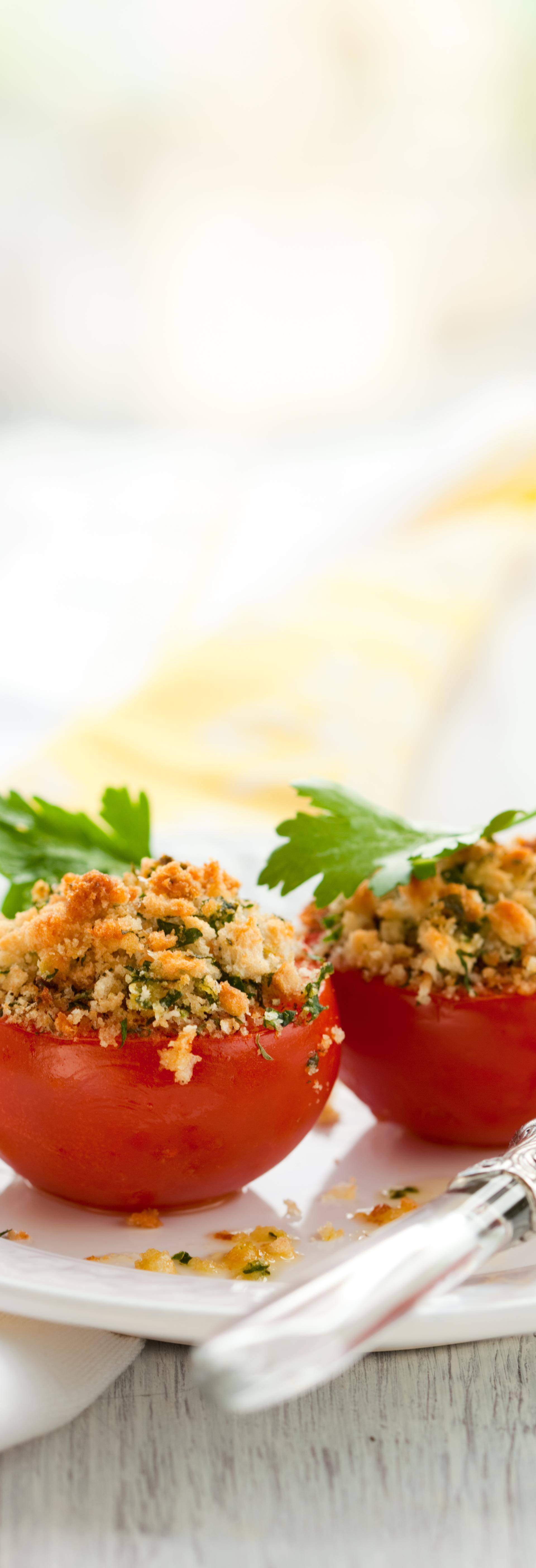 Provençaalse tomaten - Recette EASY FRY & GRILL 2 in 1 XXL | Moulinex