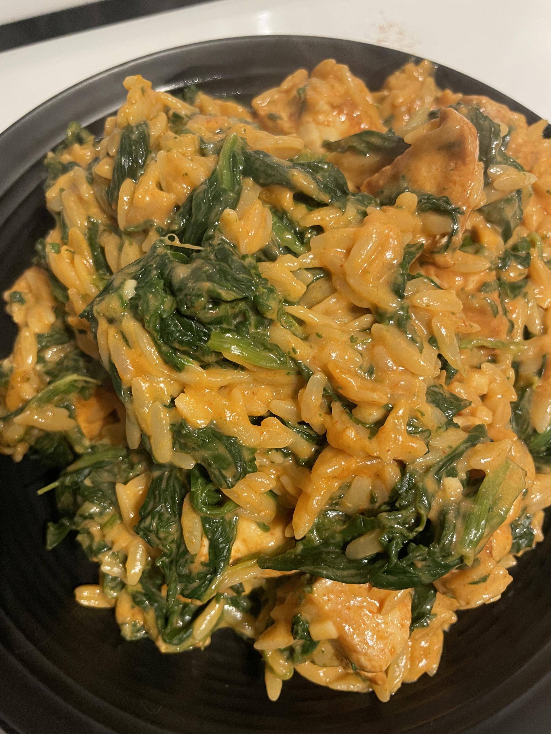 Orzo crémeux au poulet - Recette Cookeo V3 | Moulinex