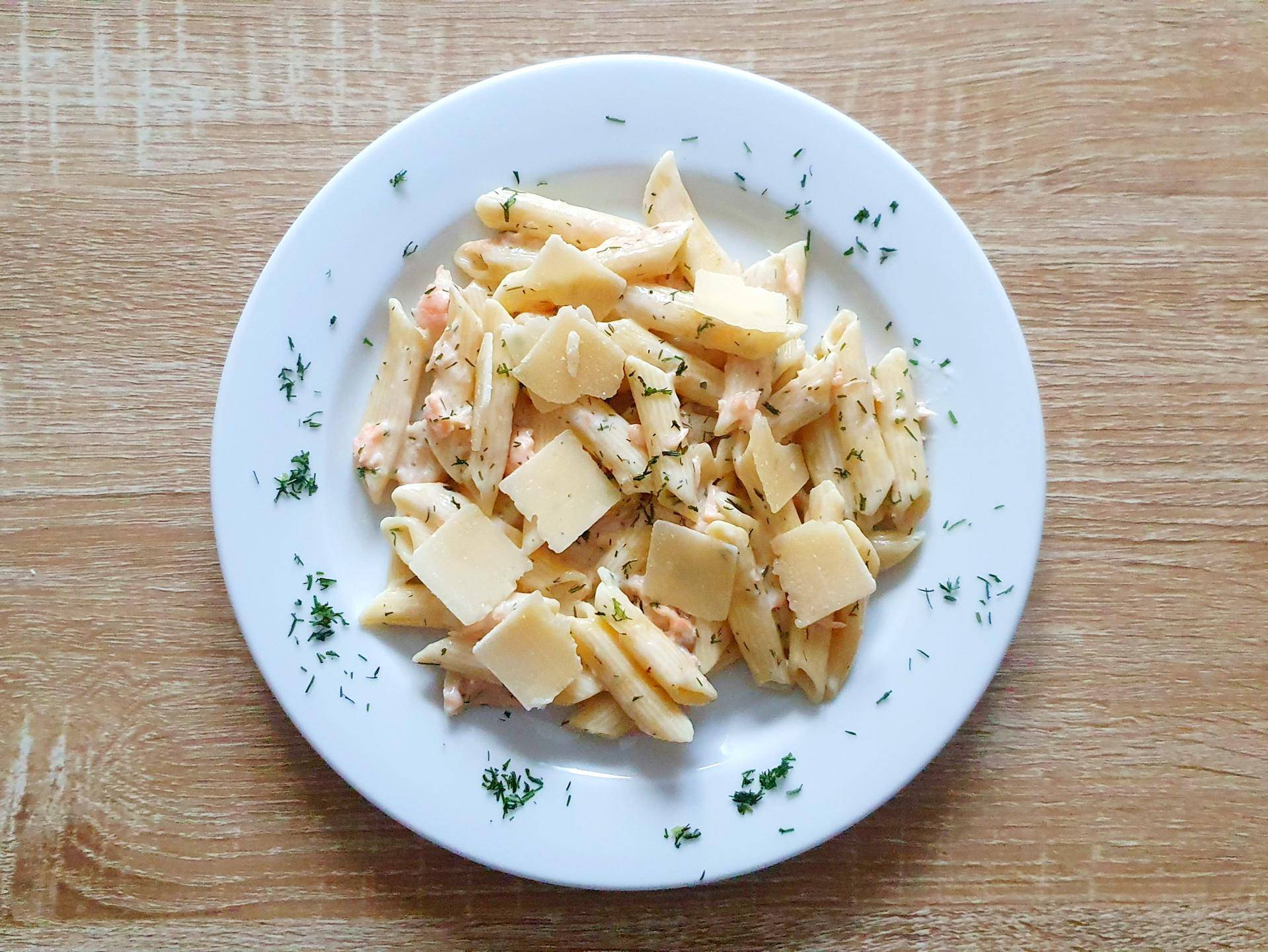 Pâtes sauce au saumon et à l'aneth - Recette Cookeo V3 | Moulinex