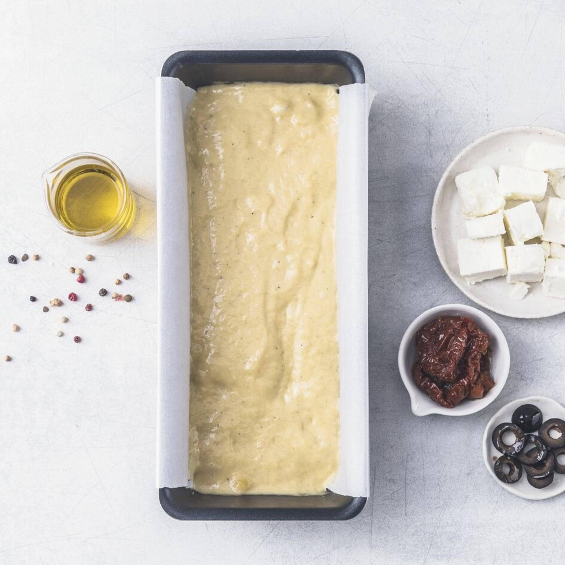 Pâte à cake salé - Recette BAKE PARTNER | Moulinex