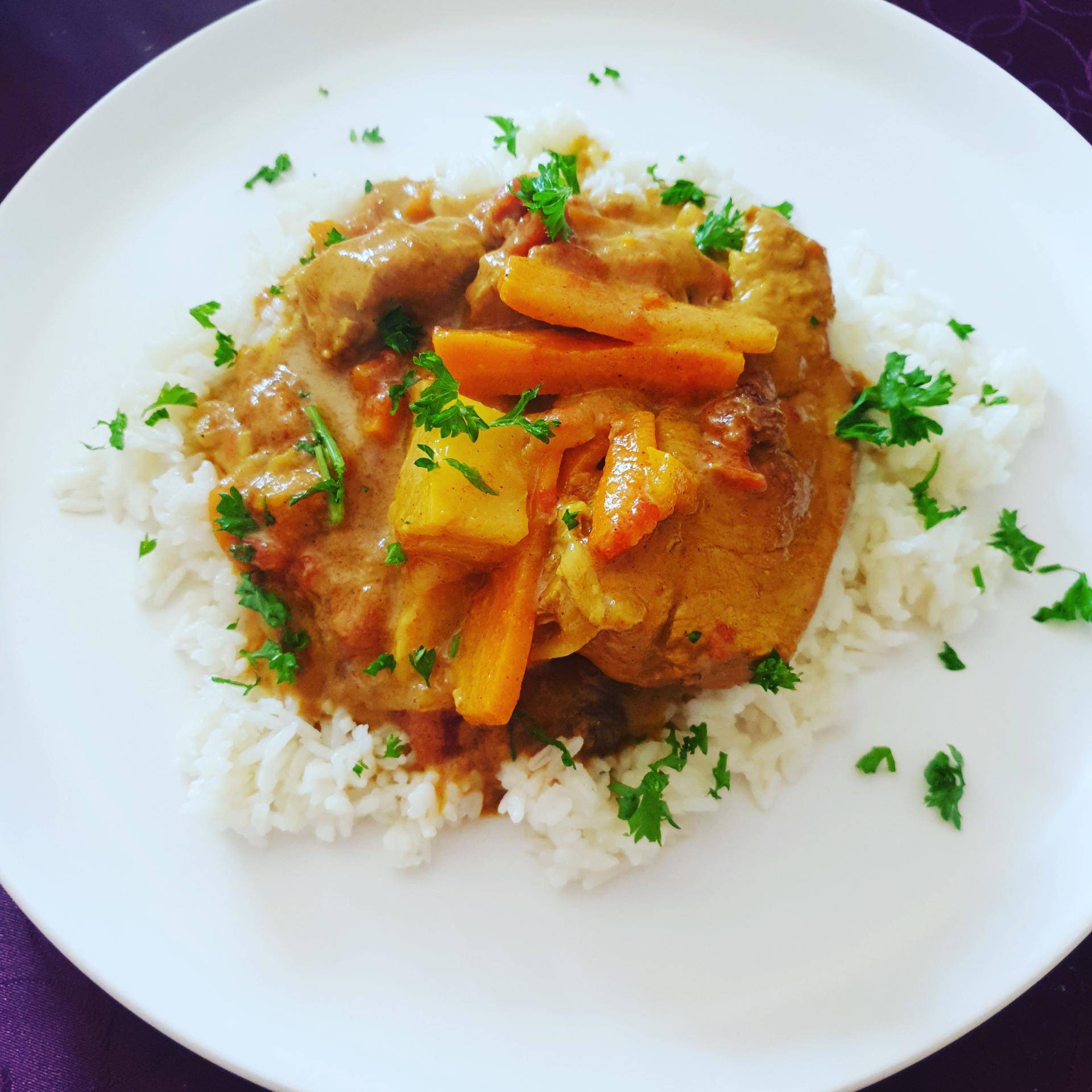 Curry de veau au lait de coco - Recette Cookeo | Moulinex