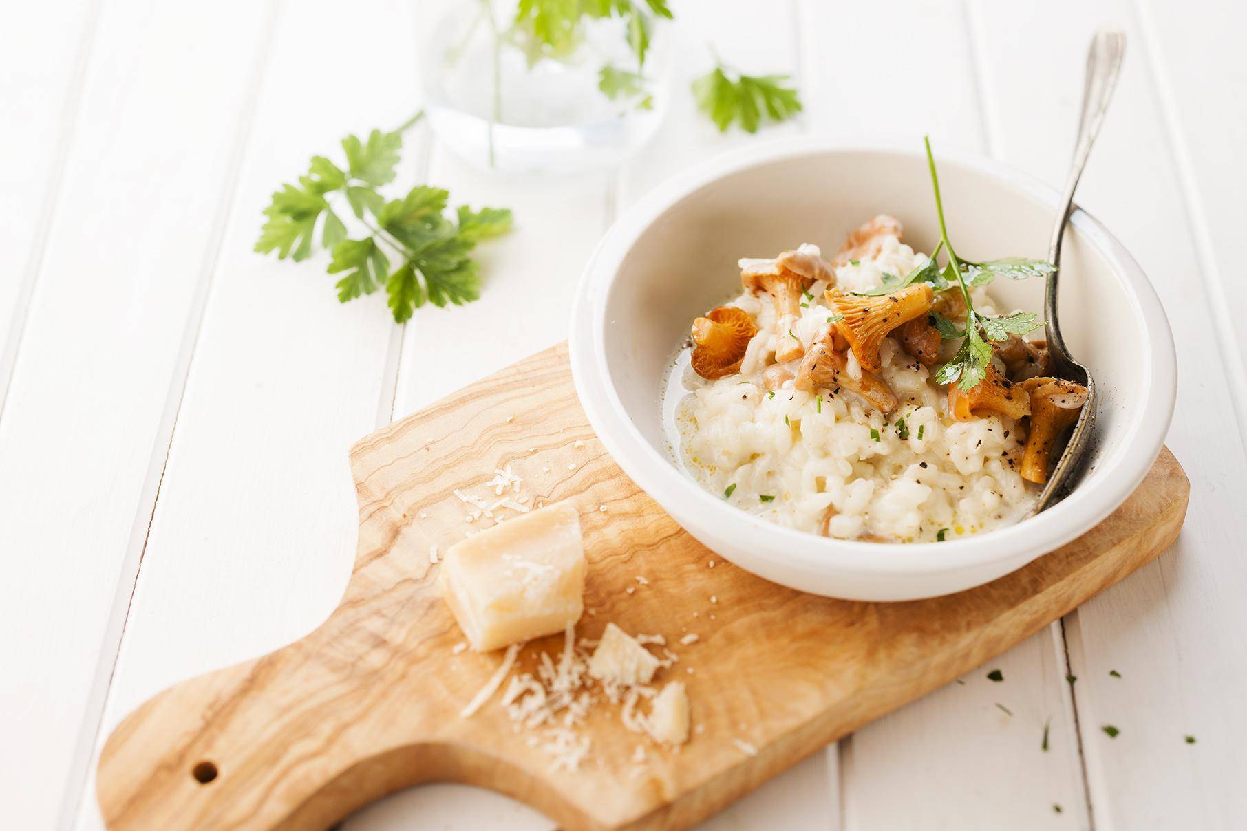 Risotto aux champignons forestiers - Recette Multicuiseurs | Moulinex