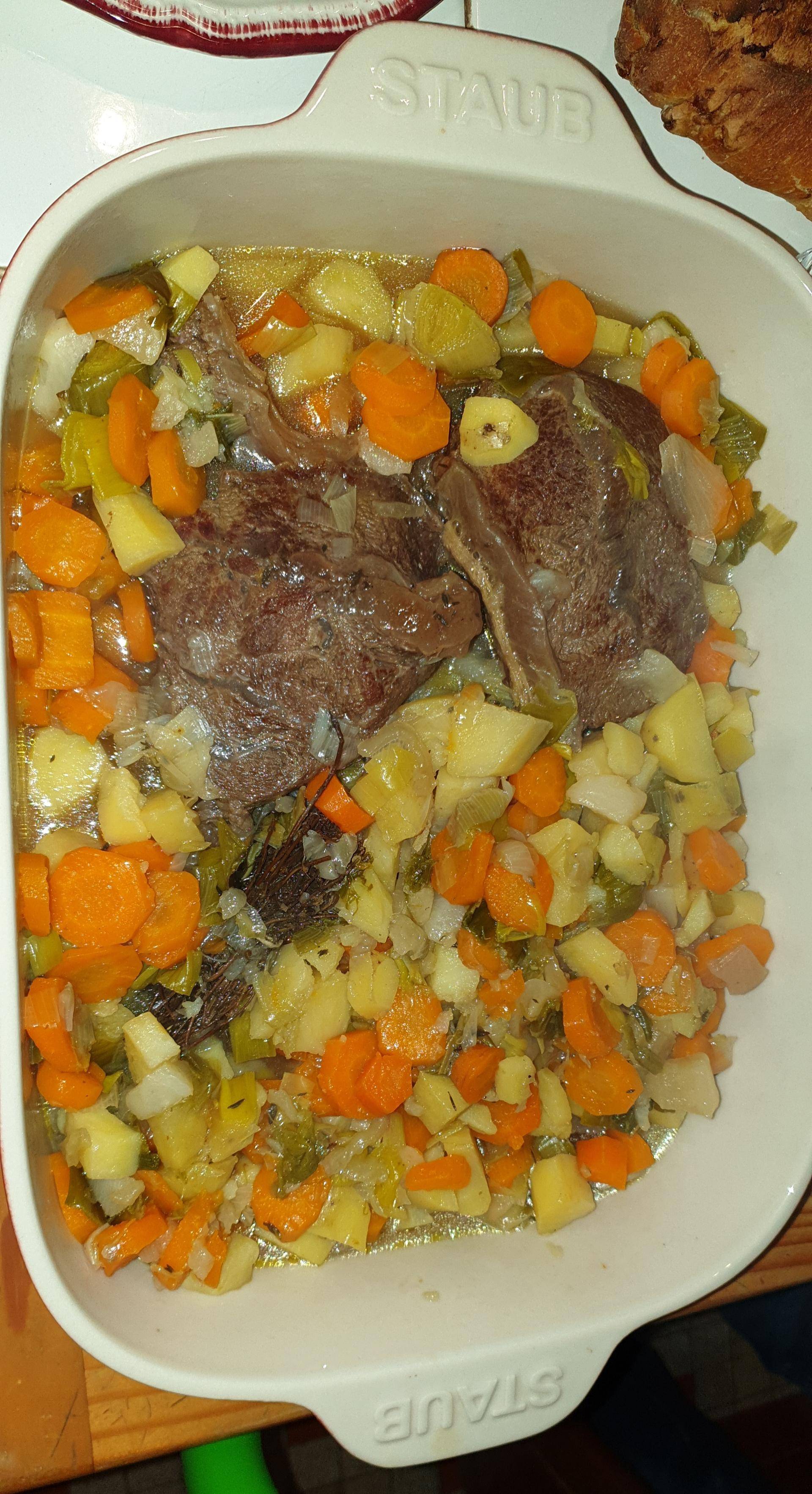 Pot au feu à la viande paleron - Recette Cookeo V3 | Moulinex