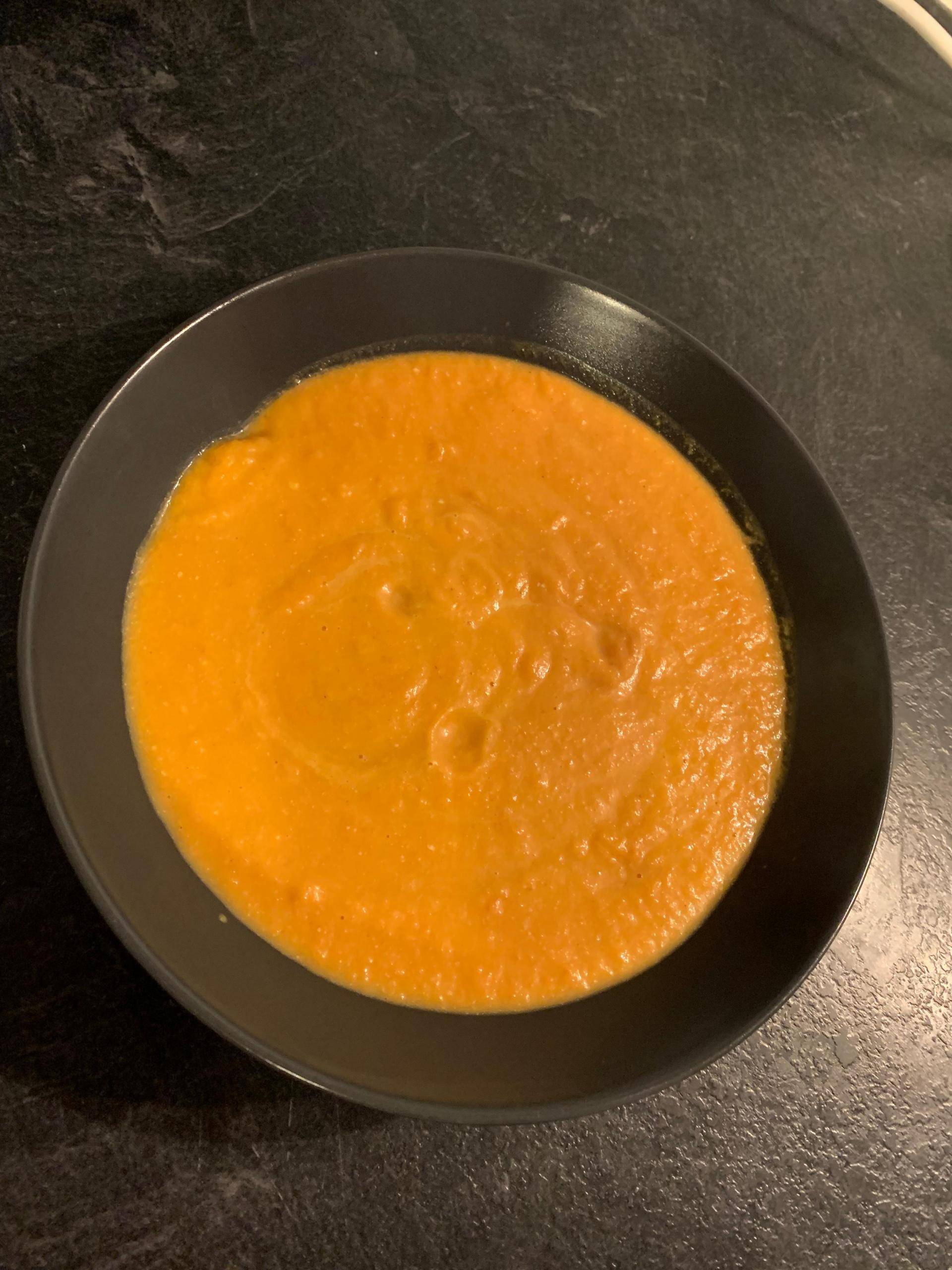 Soupe carottes et lait de coco - Recette Cookeo | Moulinex