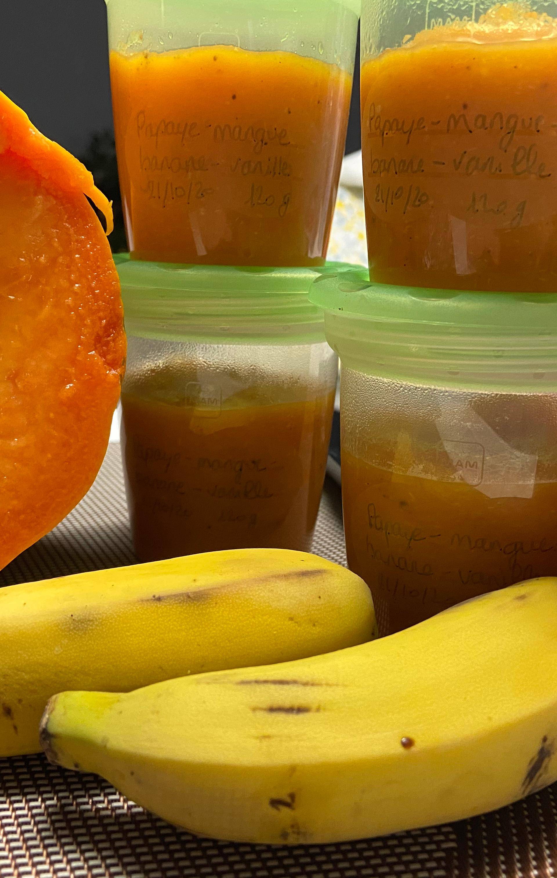 Compote de fruits exotiques pour bébé - Recette Companion | Moulinex