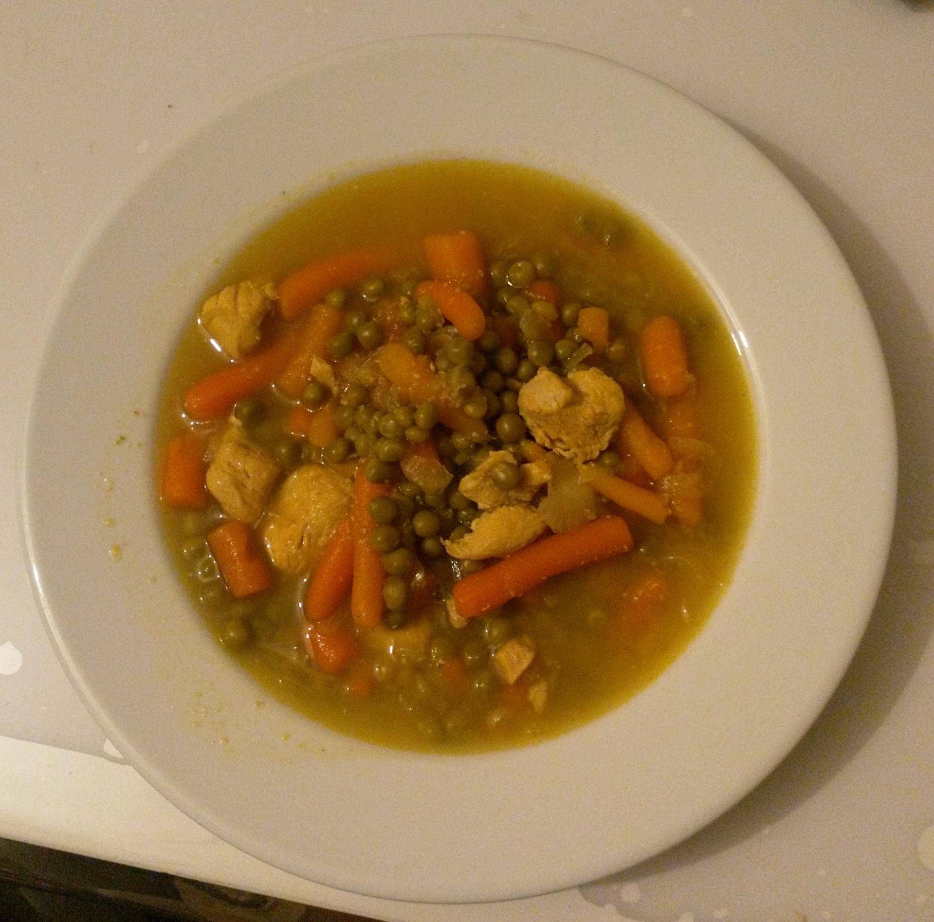 Poulet petit pois carottes - Recette Cookeo | Moulinex