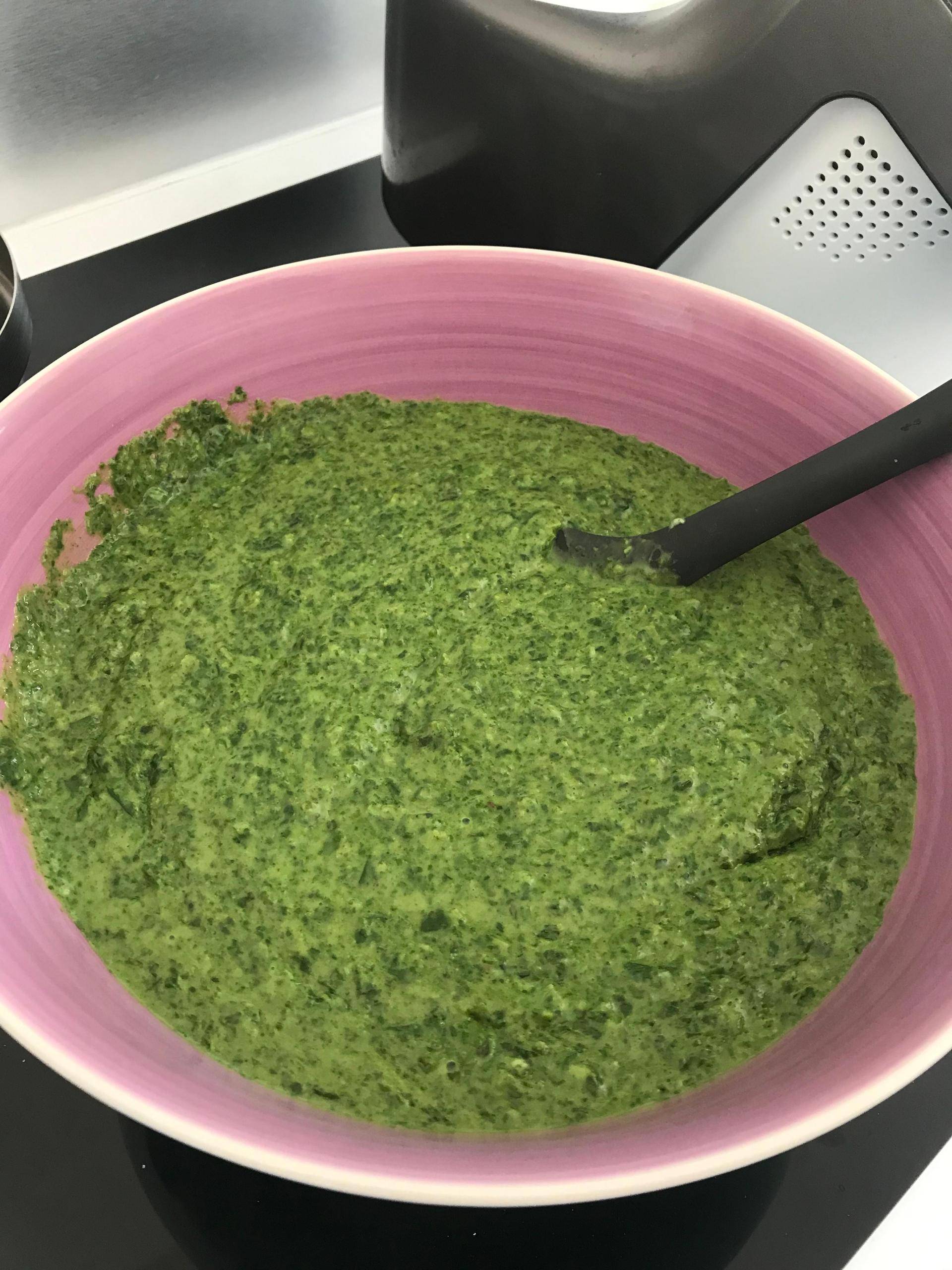 Épinards à la béchamel - Recette Companion Connect XL | Moulinex