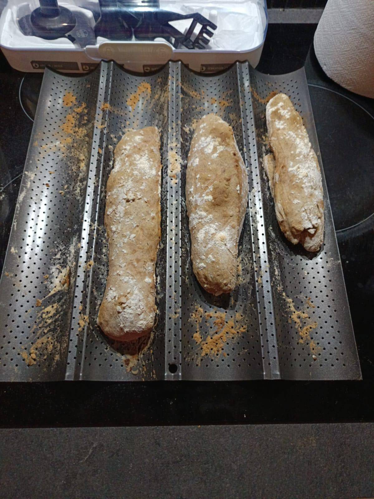 Baguettes de pain - Recette Companion Connect XL | Moulinex