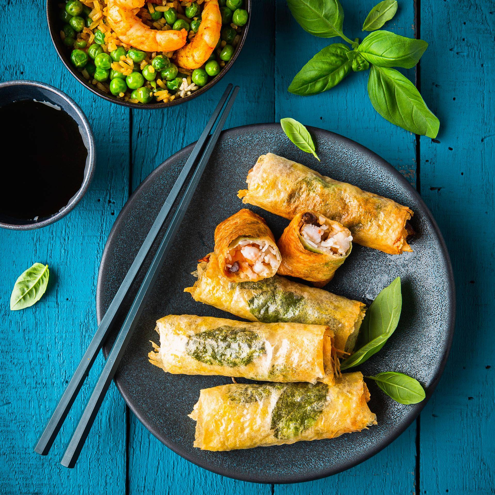 Nems aux crevettes - Recette Cookeo | Moulinex