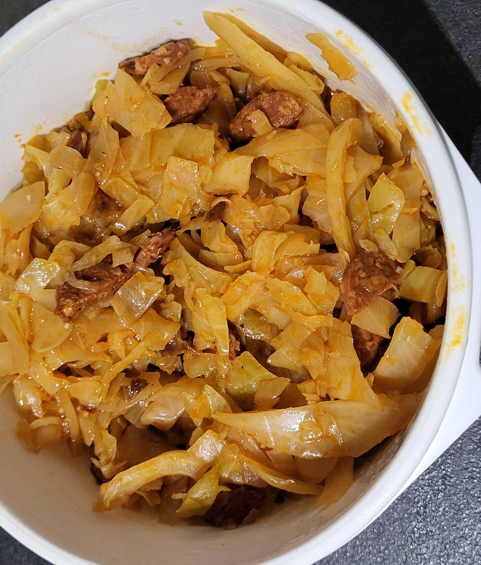 Choux vert au chorizo - Recette Cookeo | Moulinex